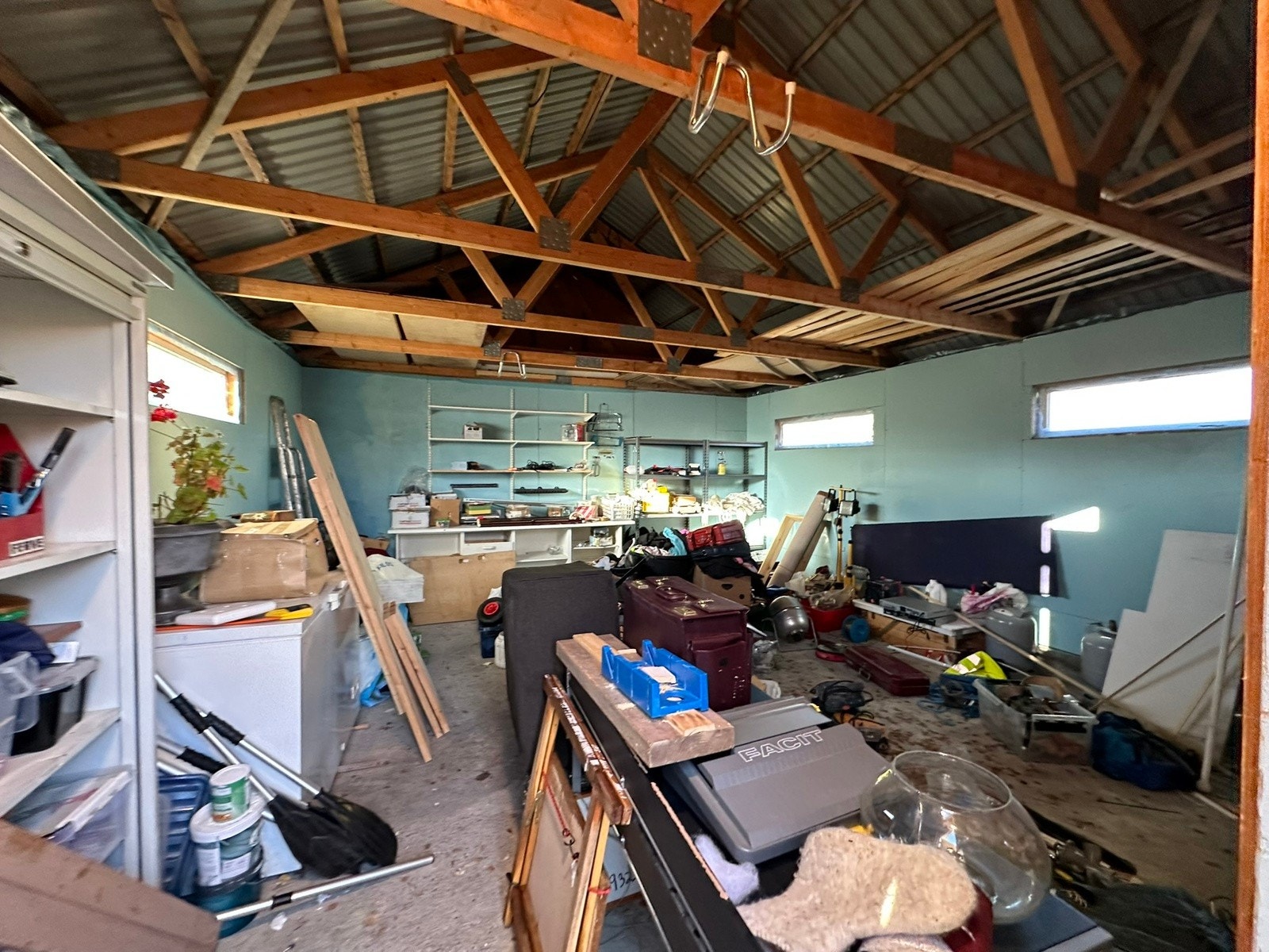 Innvendig garasje Galleribilde