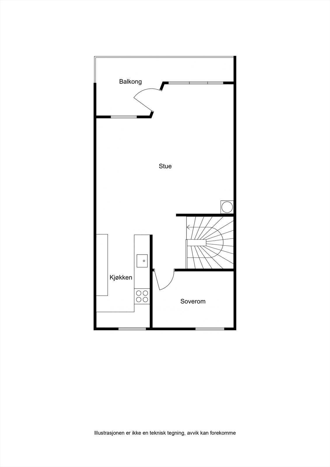 Presentasjon hovedetasje Galleribilde