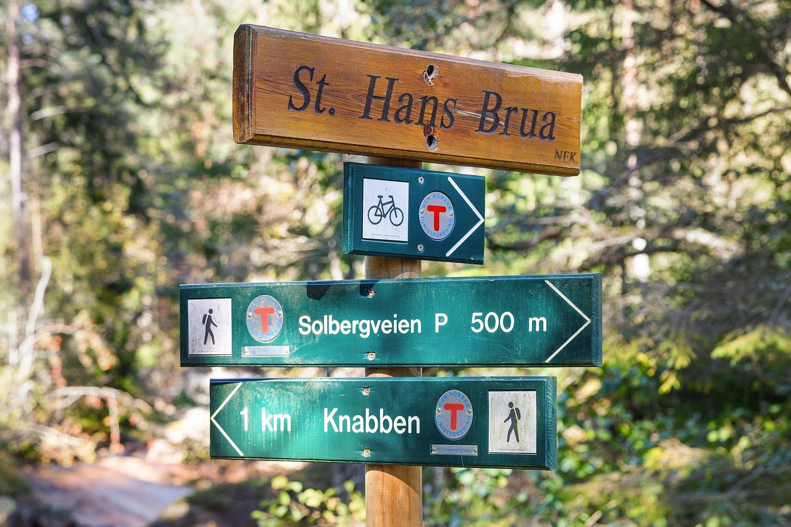 I tillegg til lysløypa som strekker seg fra Solbergmoen til Åssiden, er det flotte tur og skimuligheter i Finnemarka Galleribilde