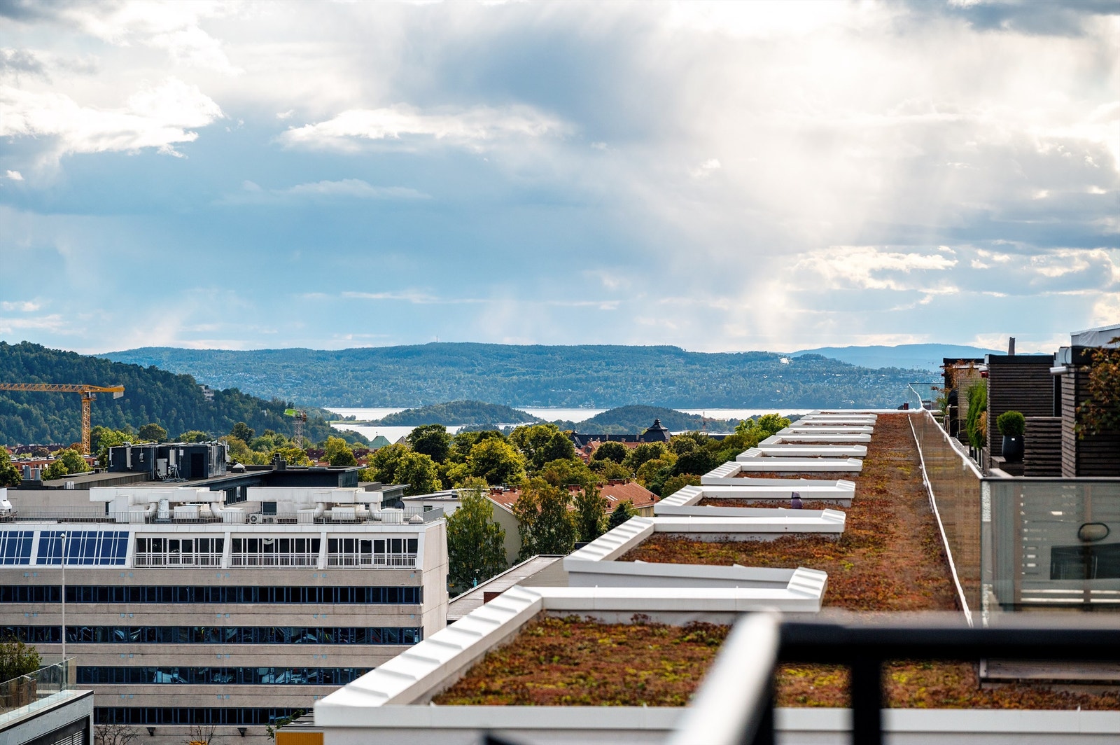 Her kan du nyte en fri og åpen utsikt, helt ned til Oslofjorden! Galleribilde