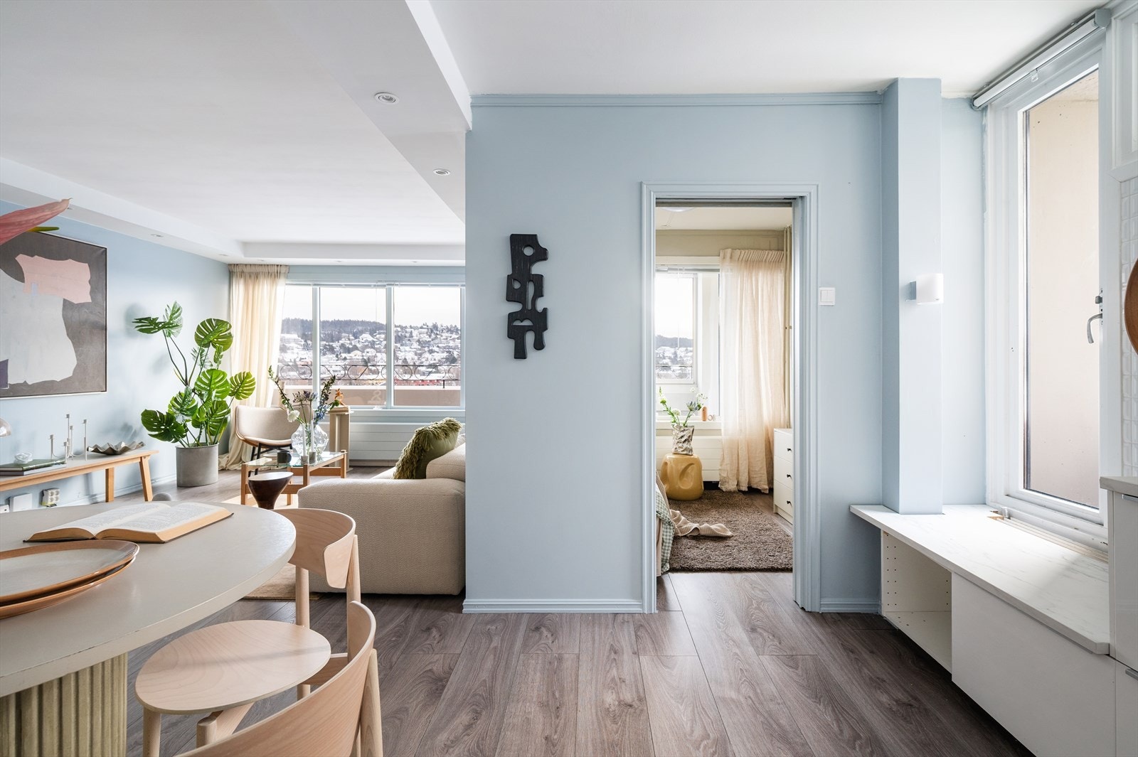 Alle overflater er nylig malt. Galleribilde