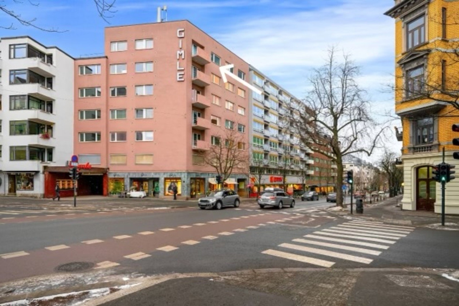 Her bor du midt på Frogner med gangavstand til "alt". Galleribilde