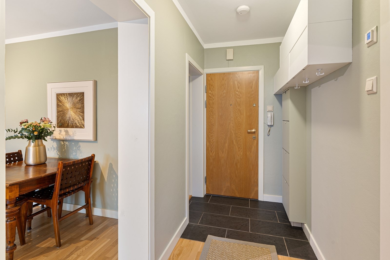 Gangen binder rommene sammen på en god måte. Galleribilde