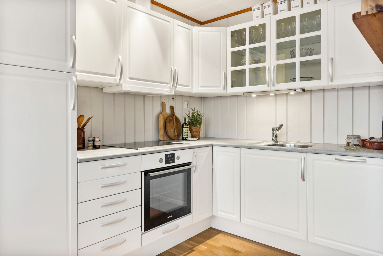 Kjøkken er blitt vurdert til tilstandsgrad 1 i takstmannns rapport. Galleribilde