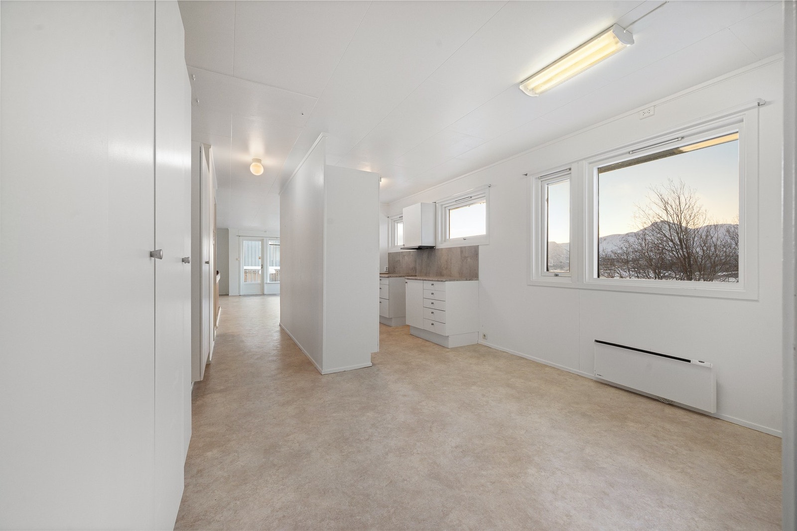 Det er også plass til spisestue i tilknytning til kjøkkenet Galleribilde