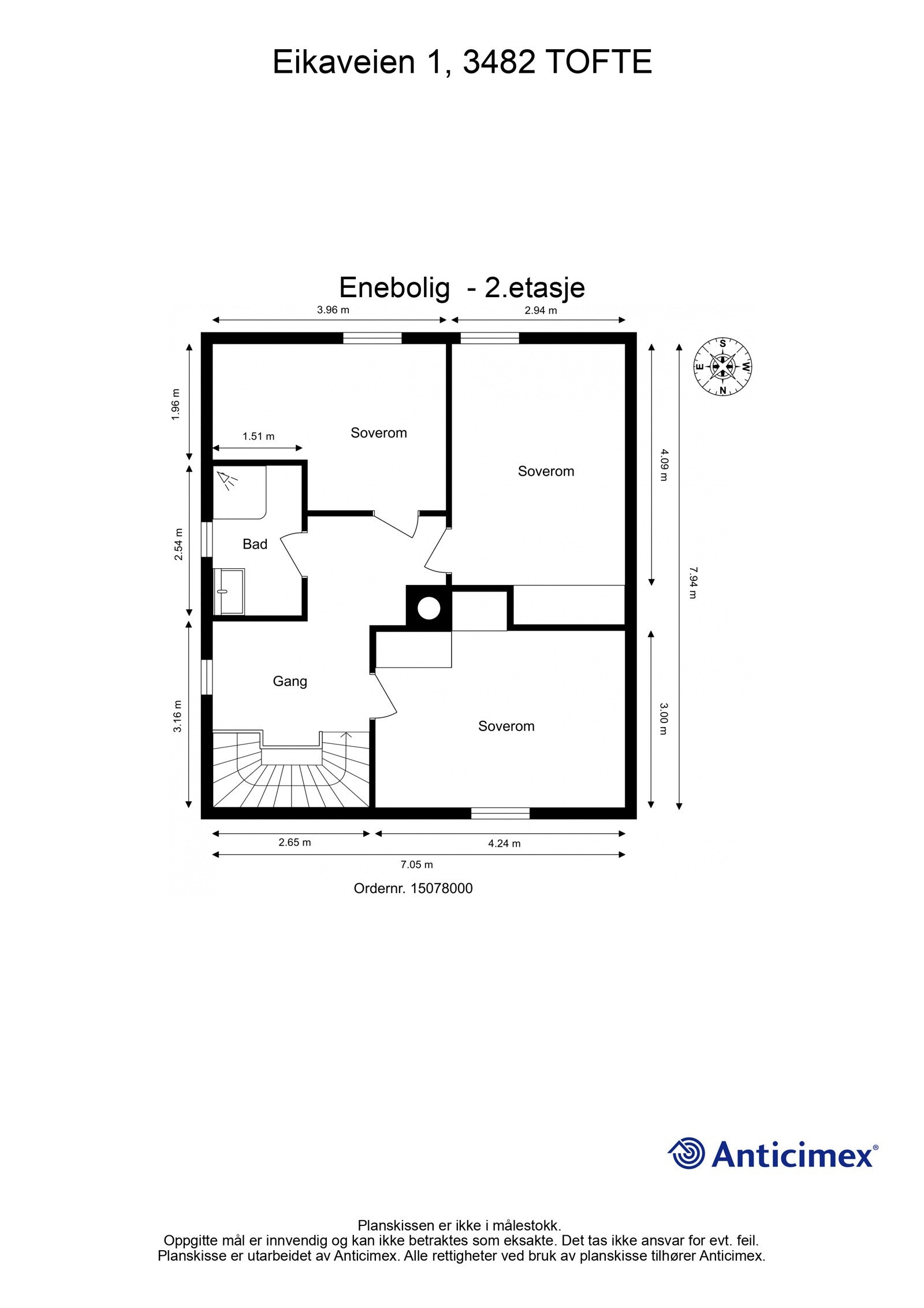 Plantegning 2.etasje. Galleribilde