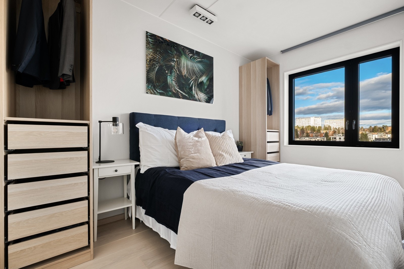 Leiligheten har totalt to soverom. Galleribilde