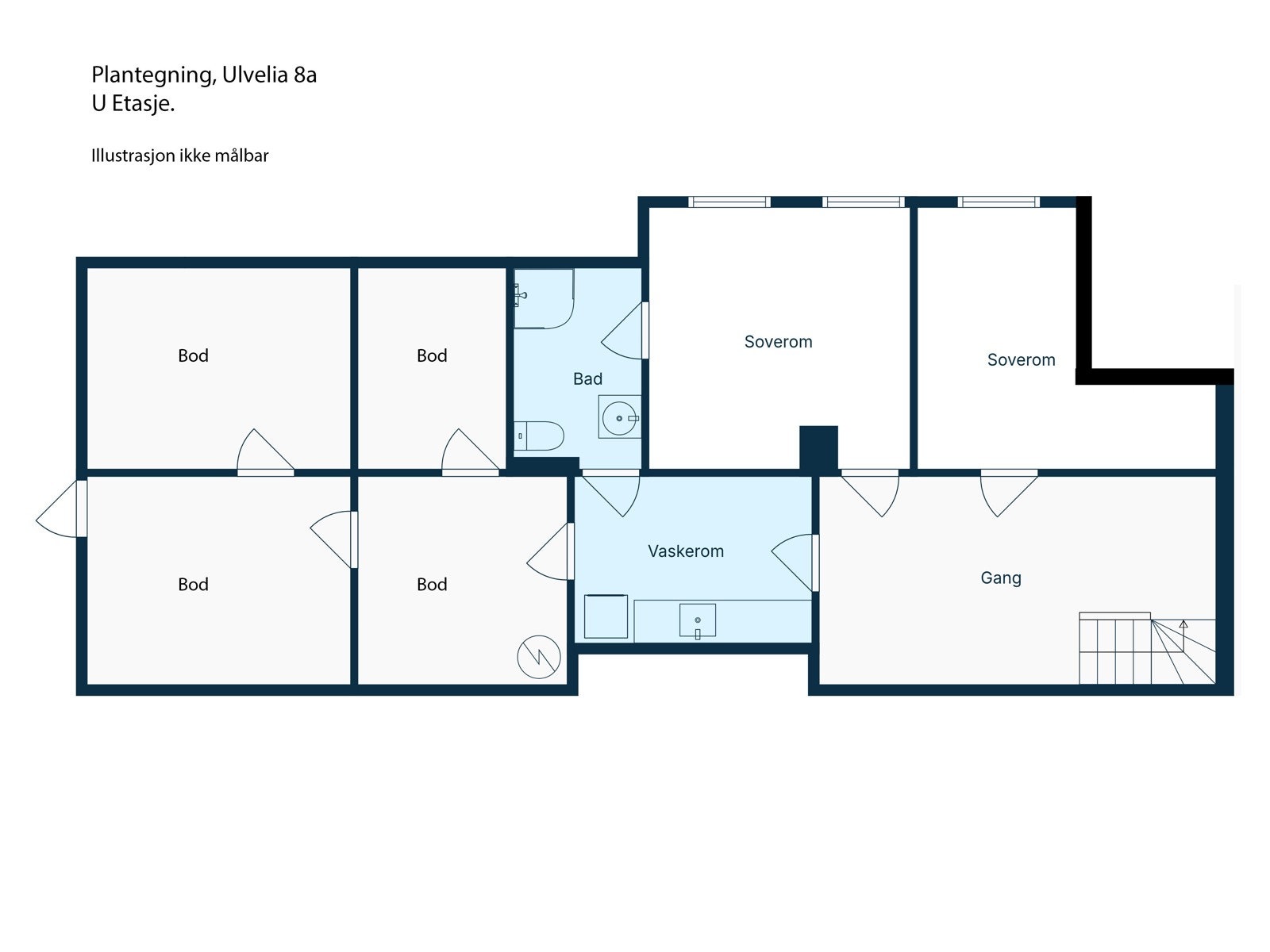 2D Floor Plan for 8 Ulvelia U Galleribilde