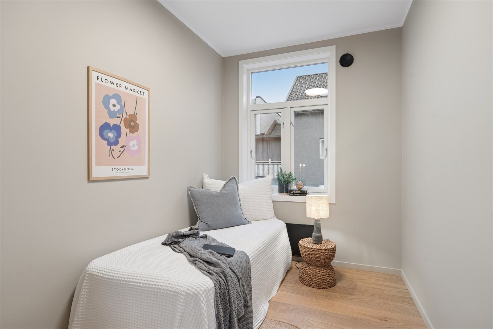 De tre øvrige rommene passer ypperlig som barnerom, gjesterom eller hjemmekontor - alt etter behov. Galleribilde