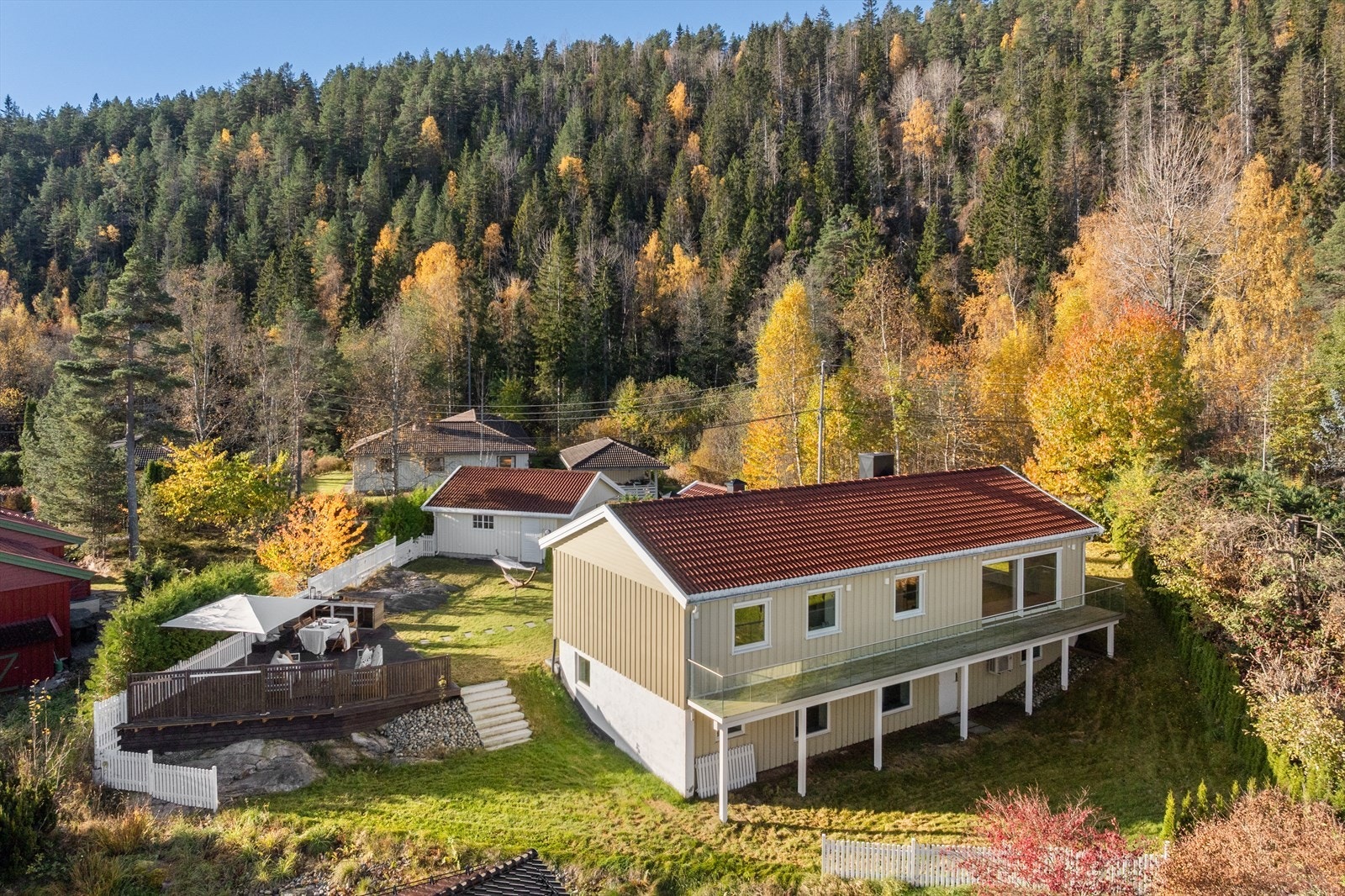 De flotte turområdene i Vestmarka starter praktisk talt utenfor døren. Galleribilde