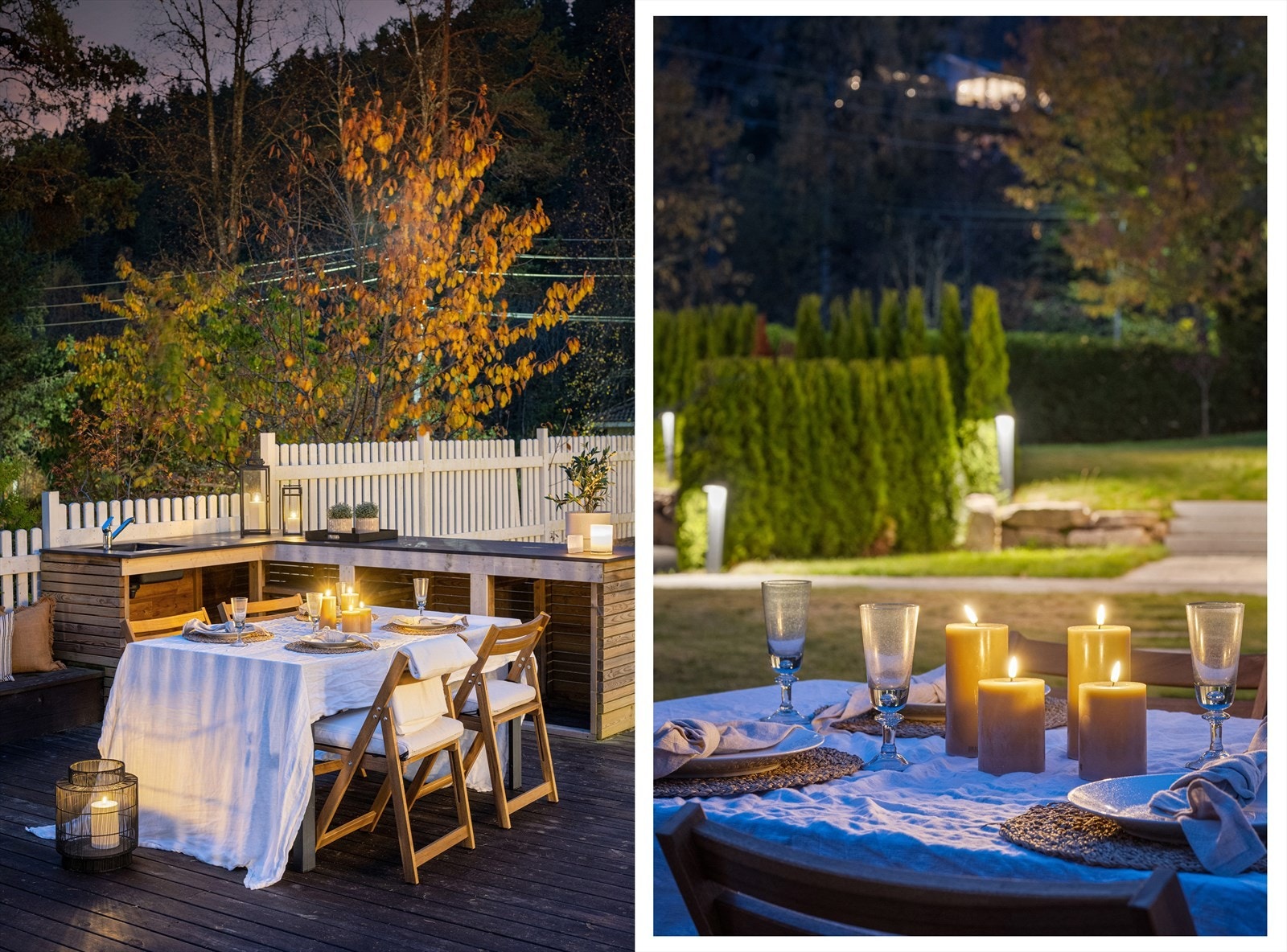 Detaljer fra de flotte uteområdene, som er ideelle for en aktiv hverdag. Galleribilde