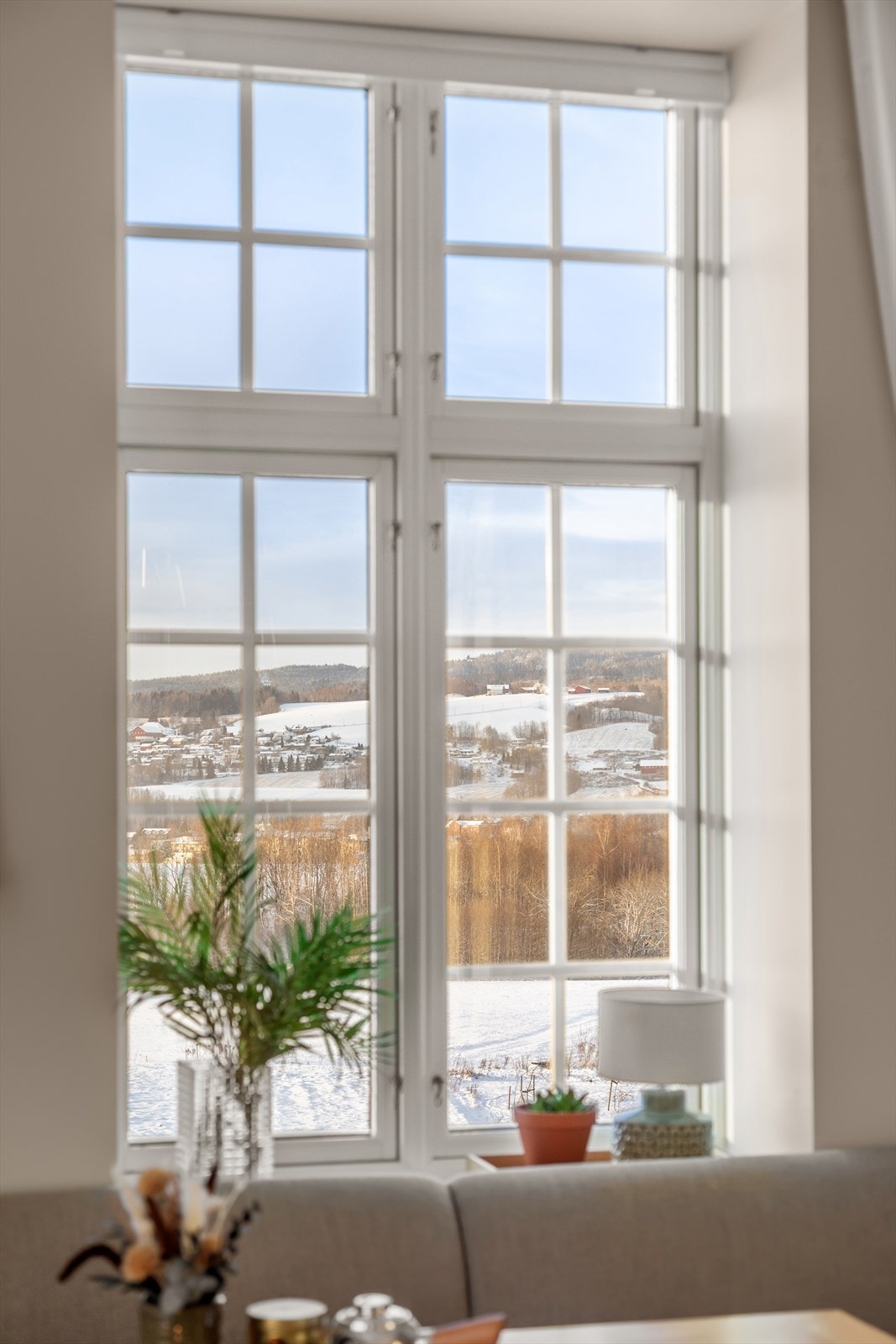 Nydelig utsikt også fra spiseplassen Galleribilde