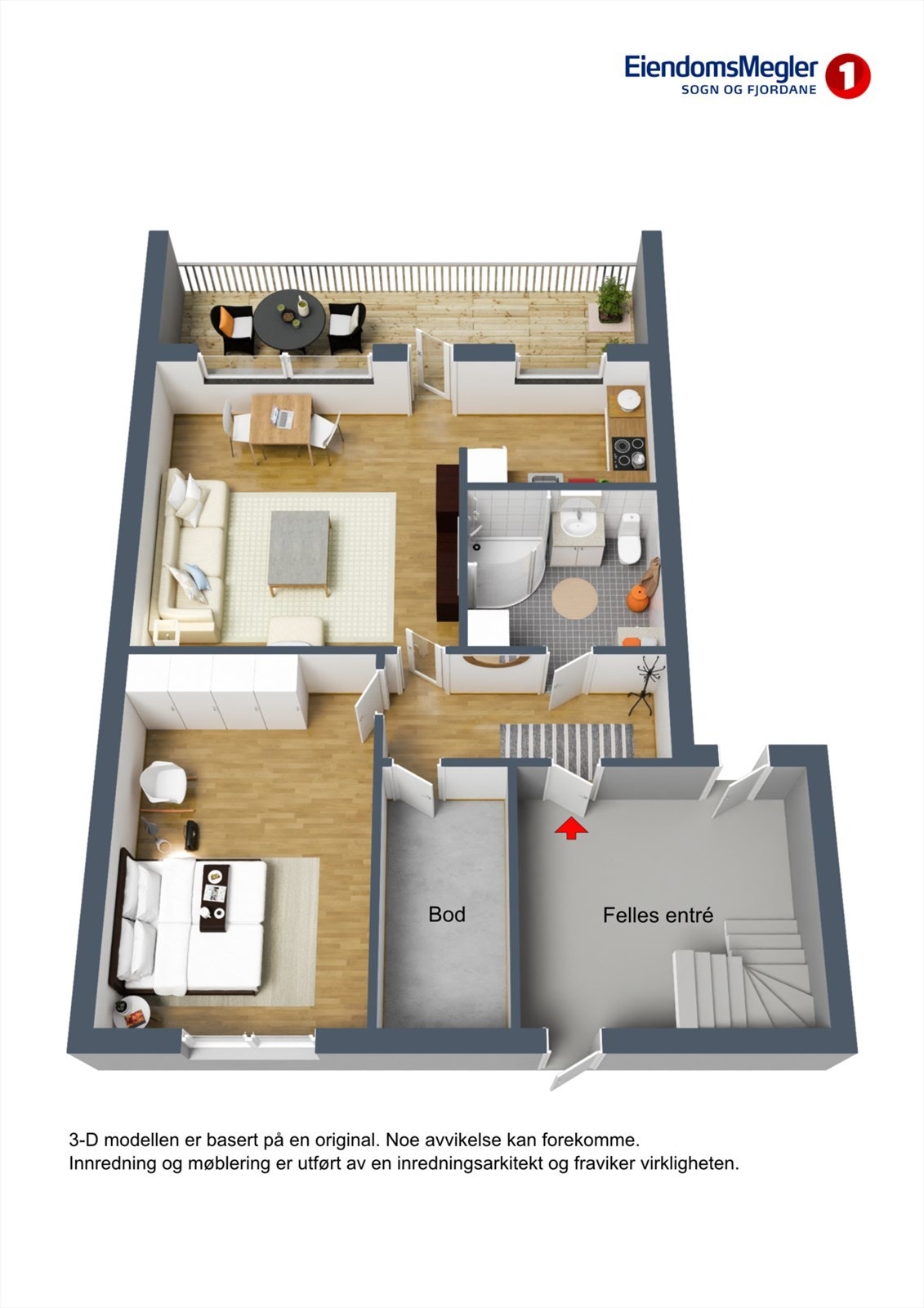 Planteikning Galleribilde