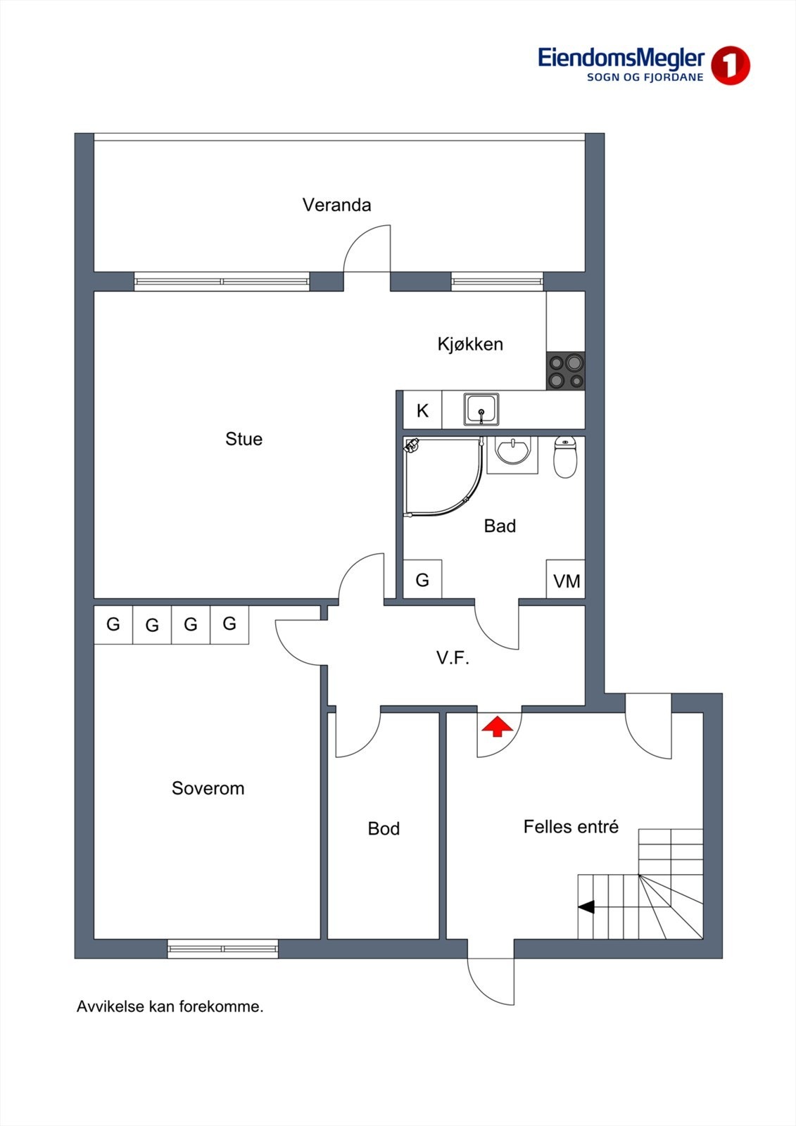 Planteikning Galleribilde