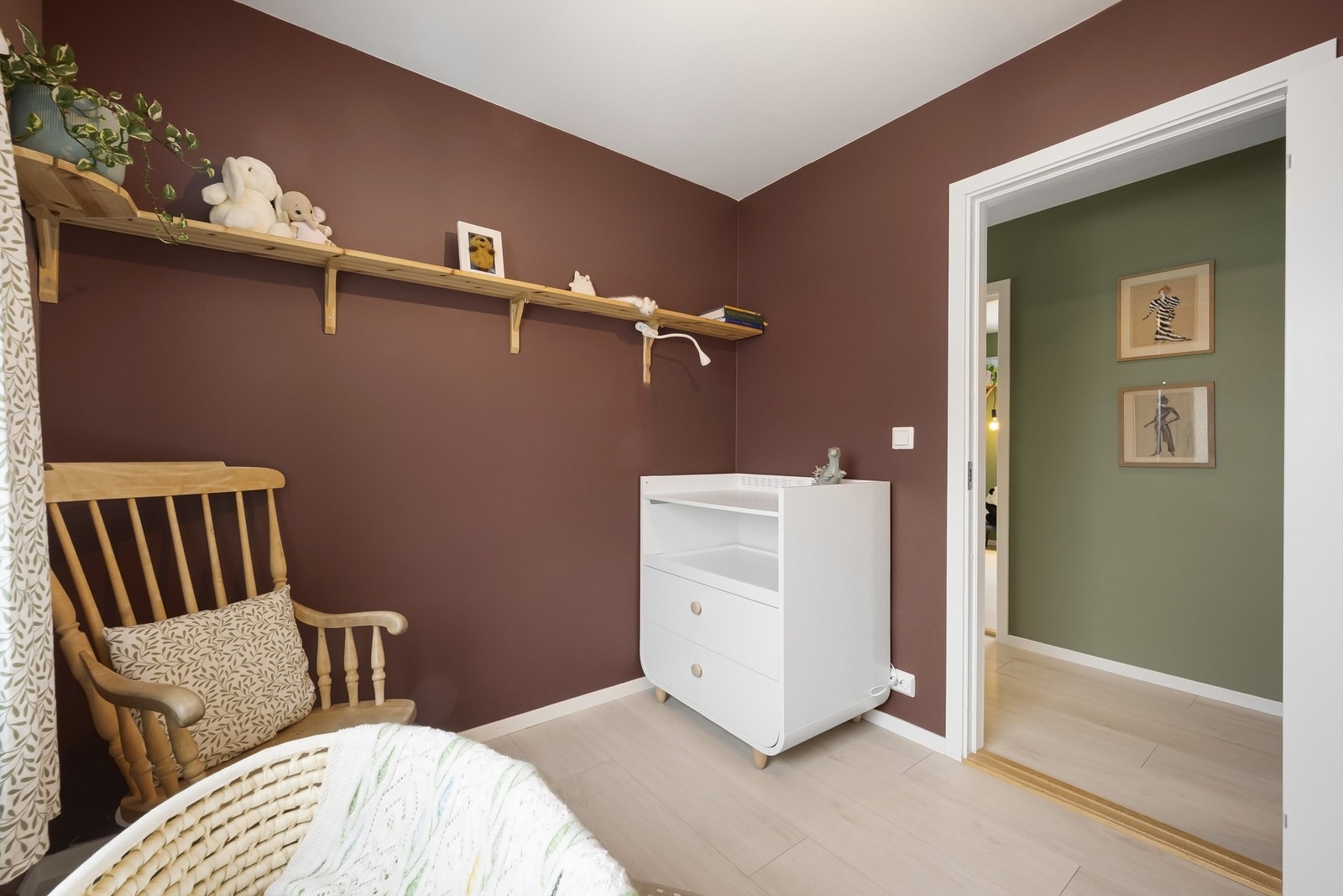 Her kan du enkelt møblere med seng, pult eller annet ønskelig møblement. Galleribilde