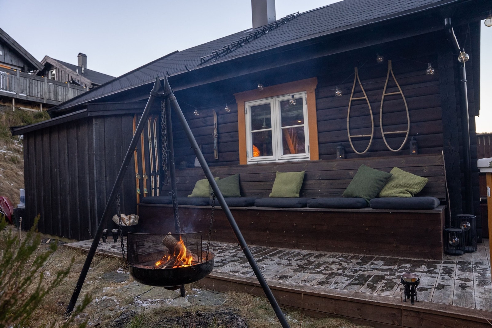 Solveggen, her kan man nyte solfylte ettermiddager i påsken Galleribilde