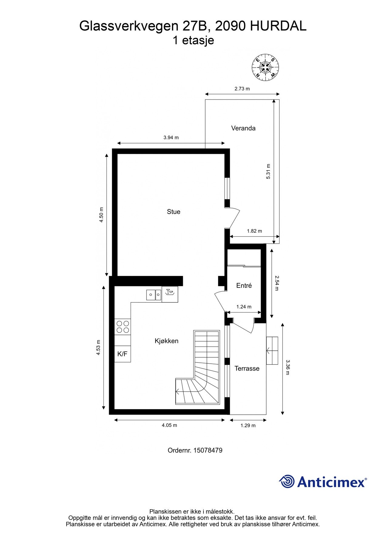 Plantegning 1. etasje. Galleribilde