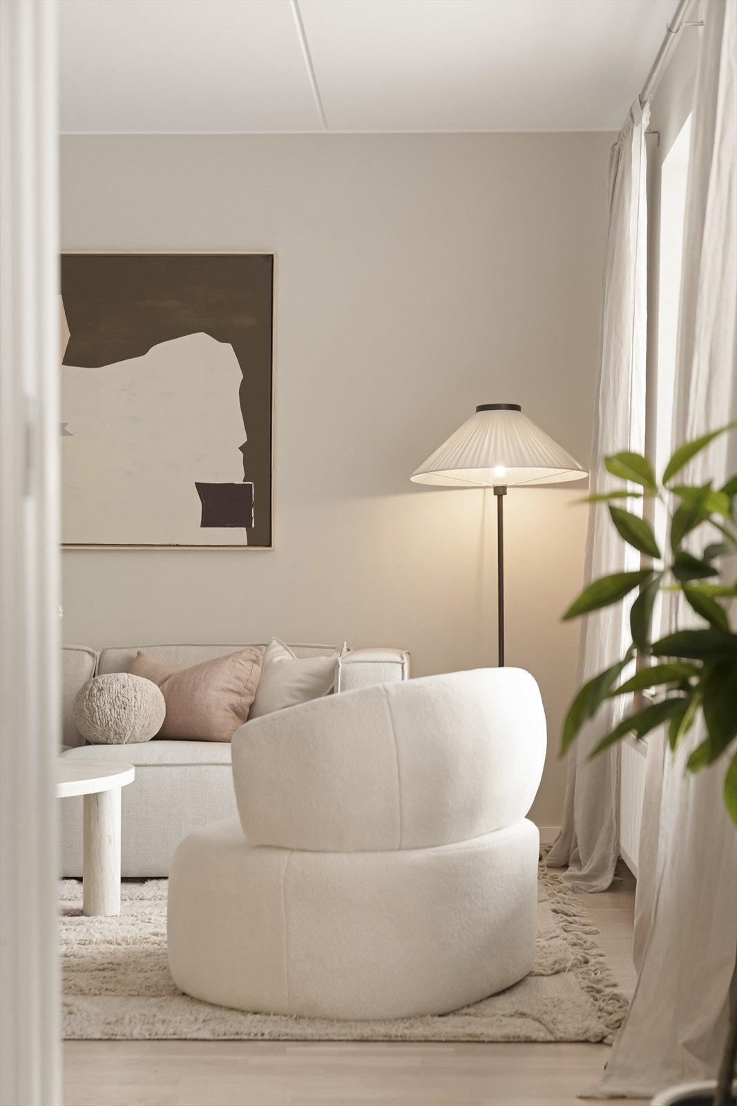 En gjennomtenkt og arealeffektiv leilighet. Galleribilde