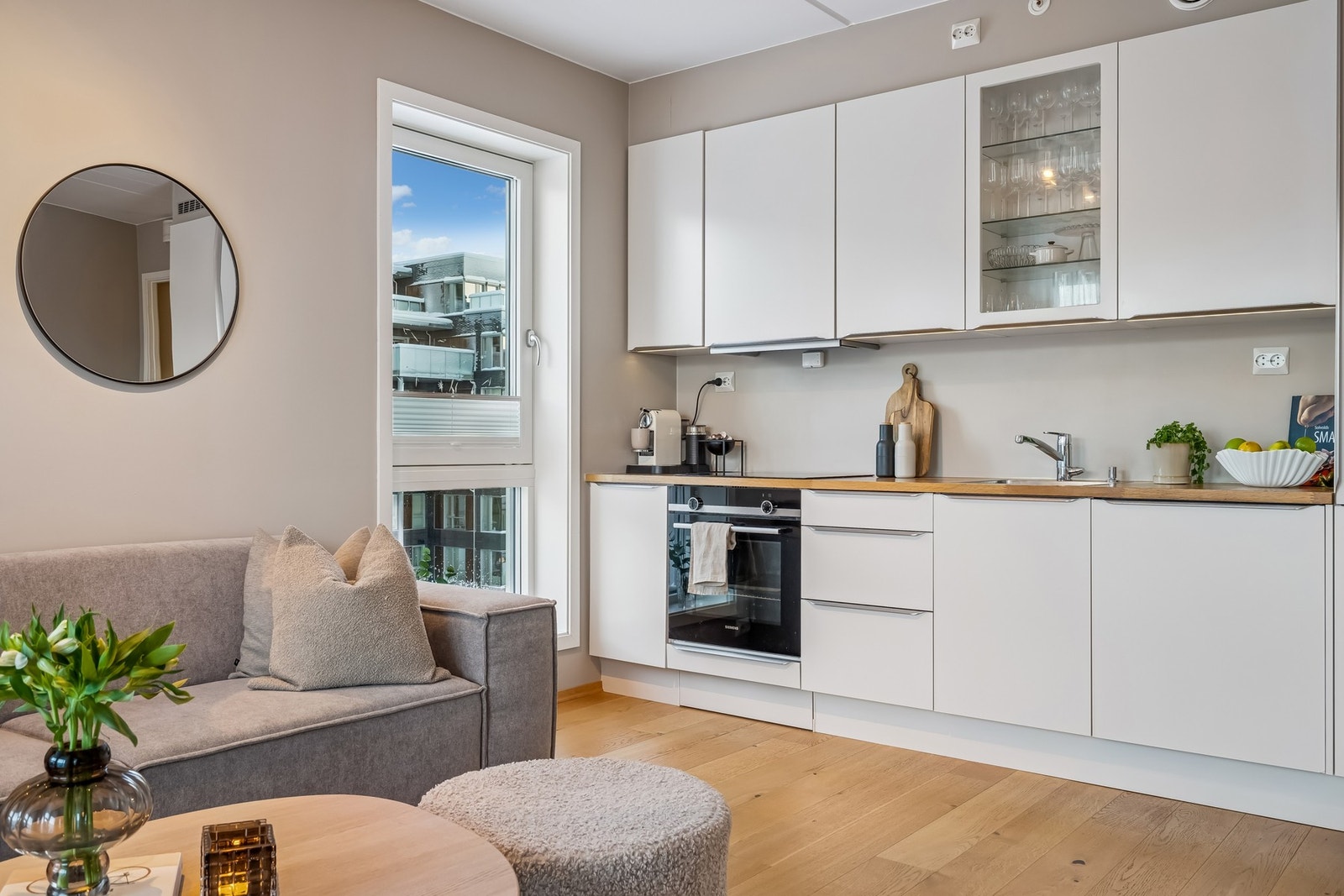 Stue og kjøkken Galleribilde