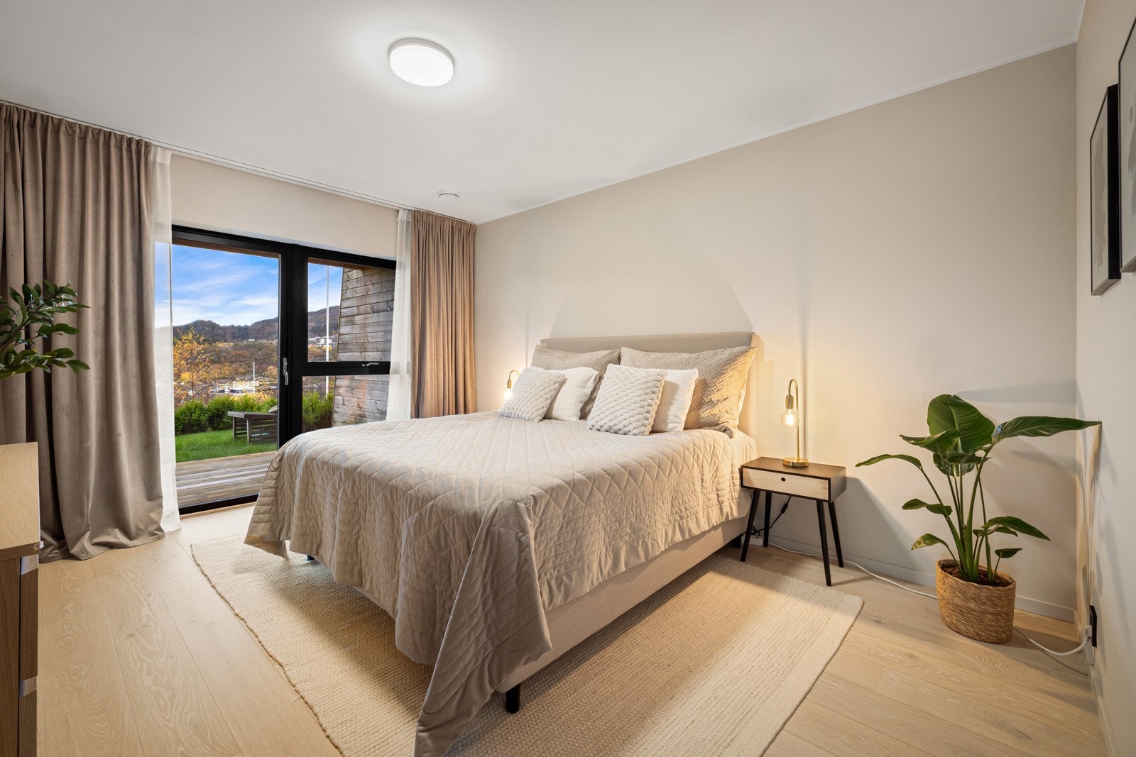 Hovedsoverommet måler 14,82 m² Galleribilde