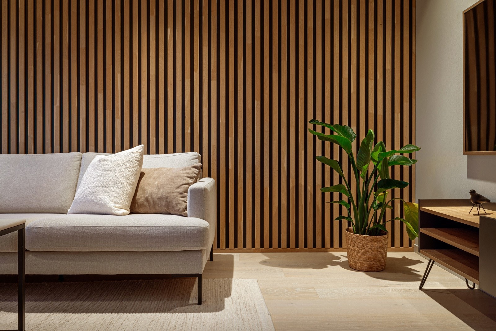 Stue/kjøkken måler 61,81 m². Galleribilde