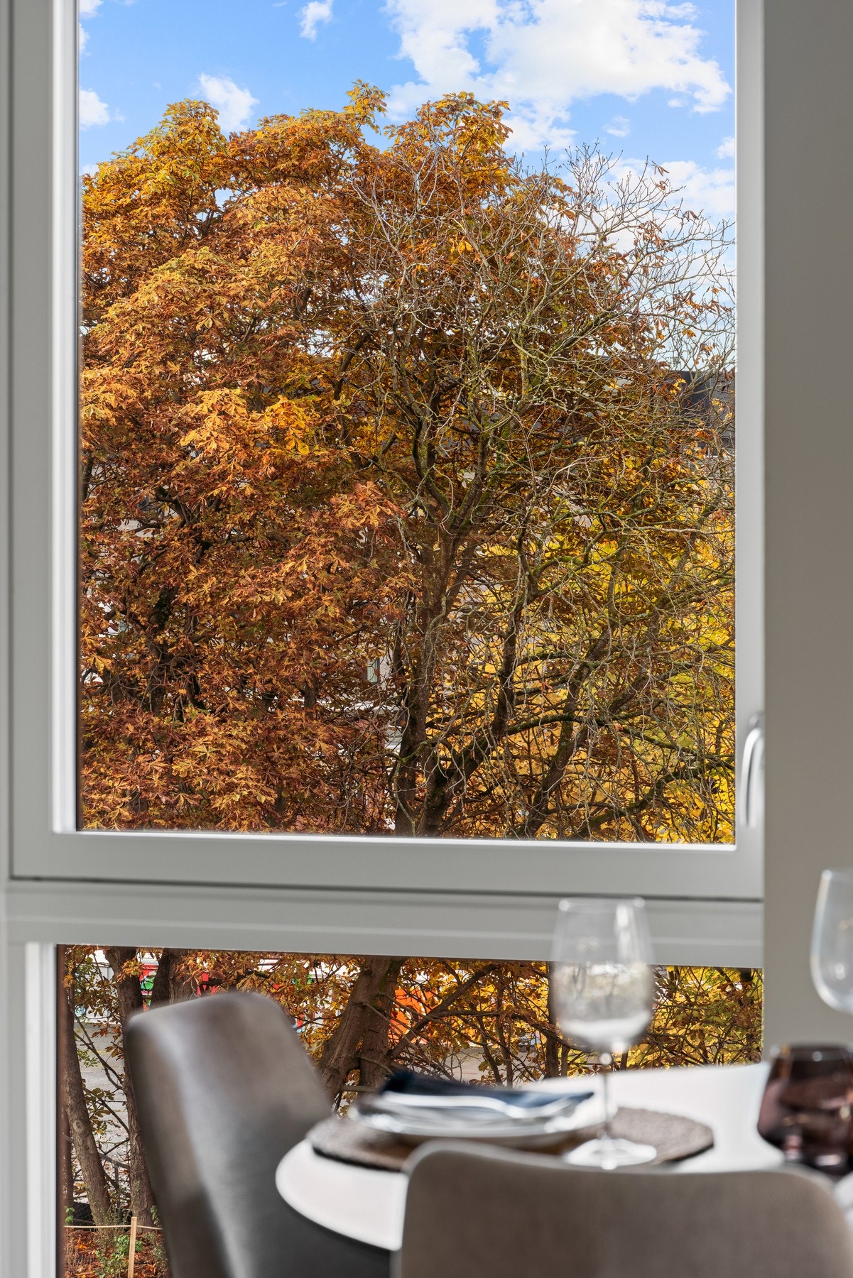 Utsyn fra kjøkkenvinduet Galleribilde