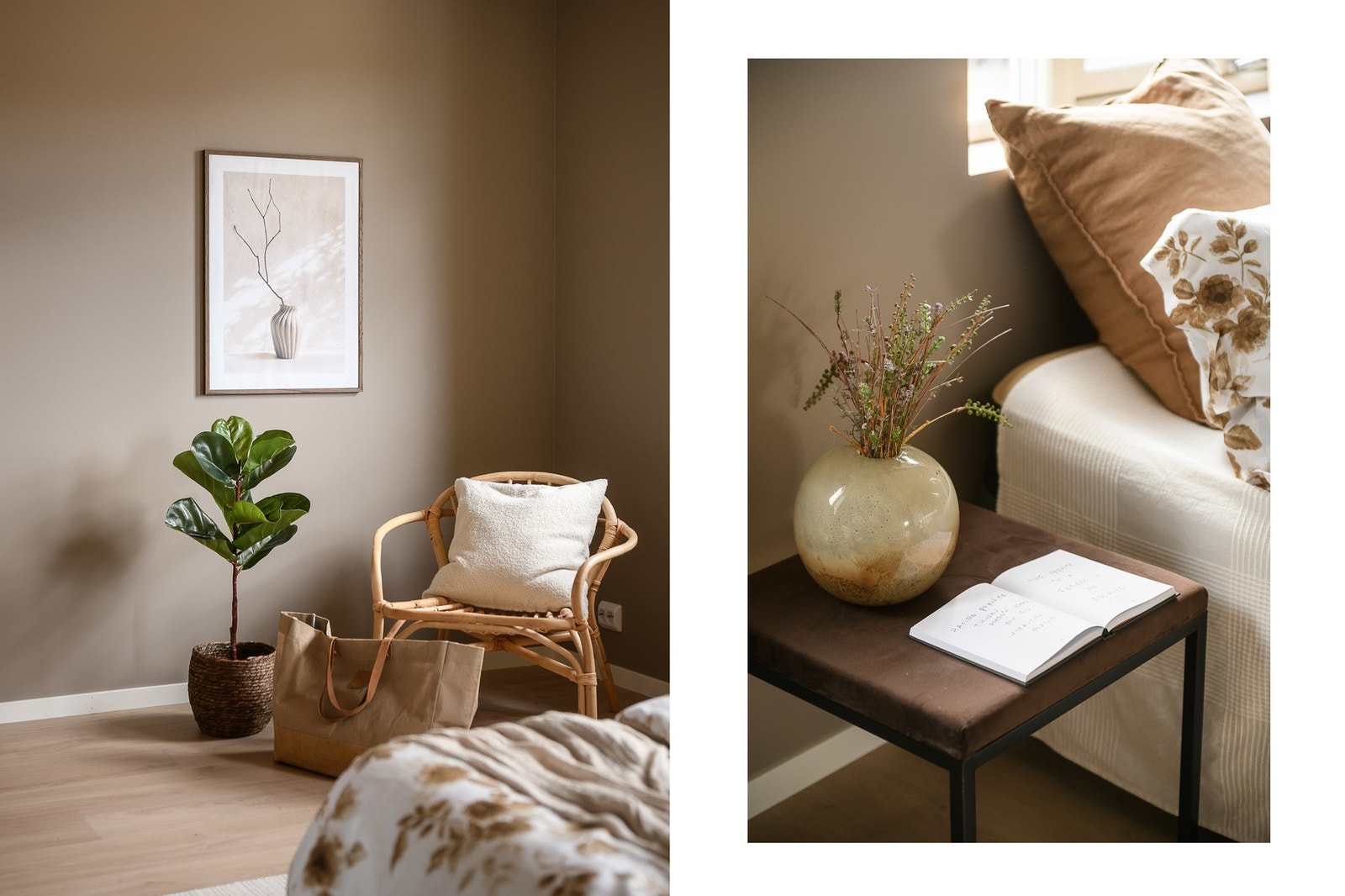 Detaljer som skaper en rolig og behagelig atmosfære. Galleribilde