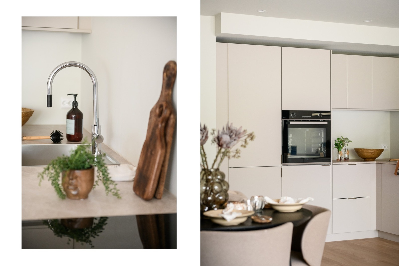 Gjennomtenkte detaljer og armaturer i krom utførelse. Galleribilde