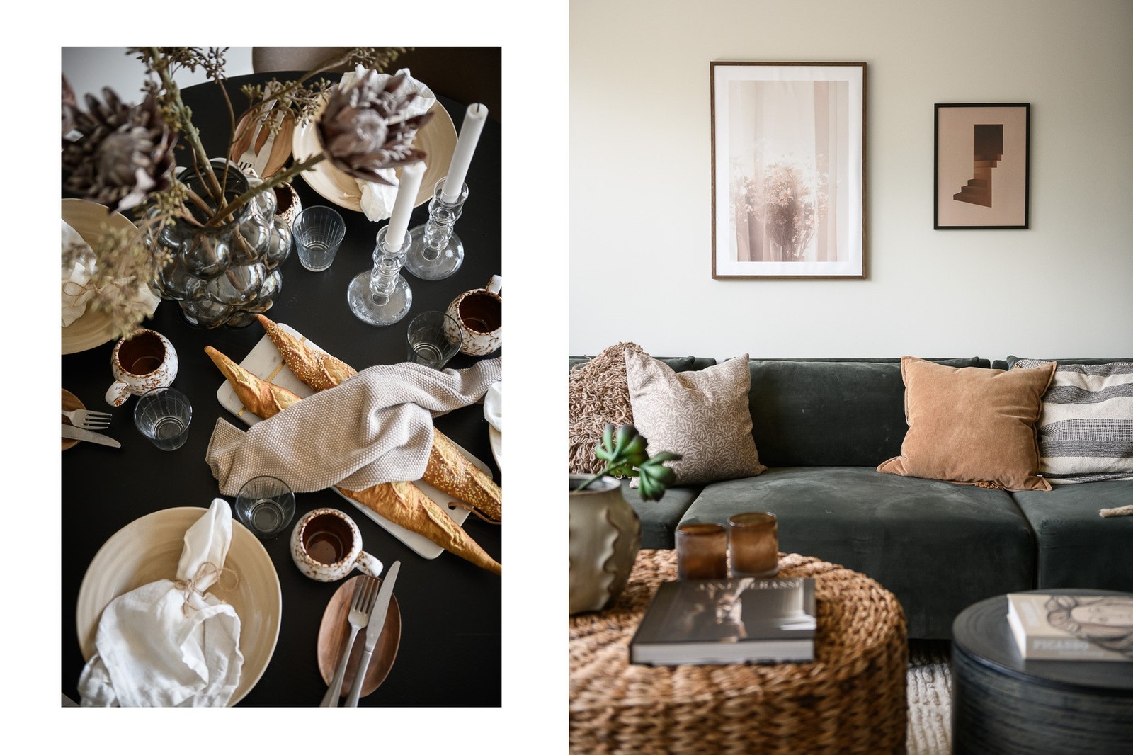 God plass for både sofagruppe og spisebord for sosiale sammenkomster. Galleribilde