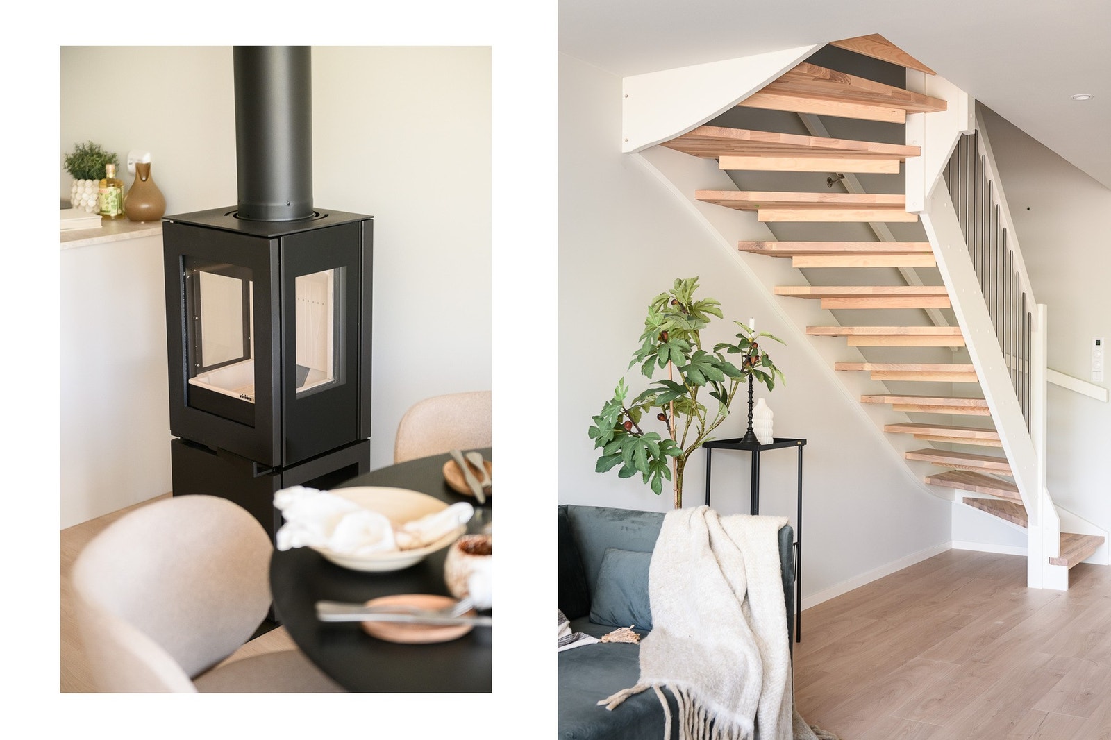 Moderne familiebolig med gjennomgående høy kvalitet og smarte løsninger. Galleribilde