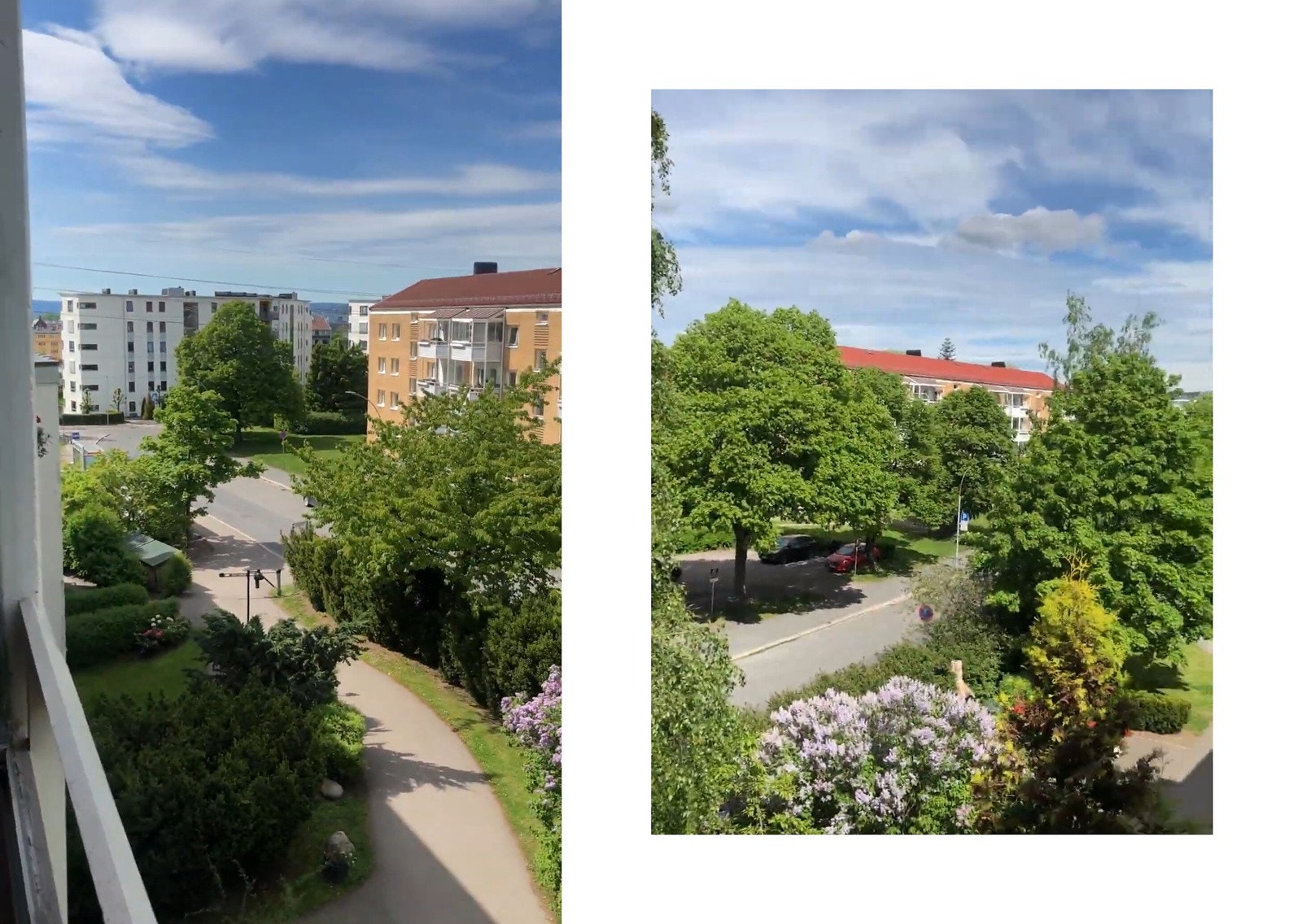 Fra kjøkkenet er det utgang til en hyggelig innglasset balkong som gir et ekstra uterom i hverdagen. Her kan du nyte frokosten til fuglekvitteret, eller kveldsmaten til lyden av byen som slår seg til ro. Mulighet for grill! Galleribilde