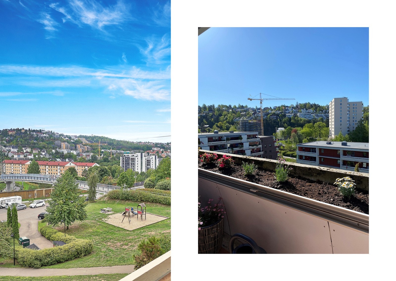 Har du grønne fingre kan du la kreativiteten blomstre i den store blomsterkassen. Galleribilde