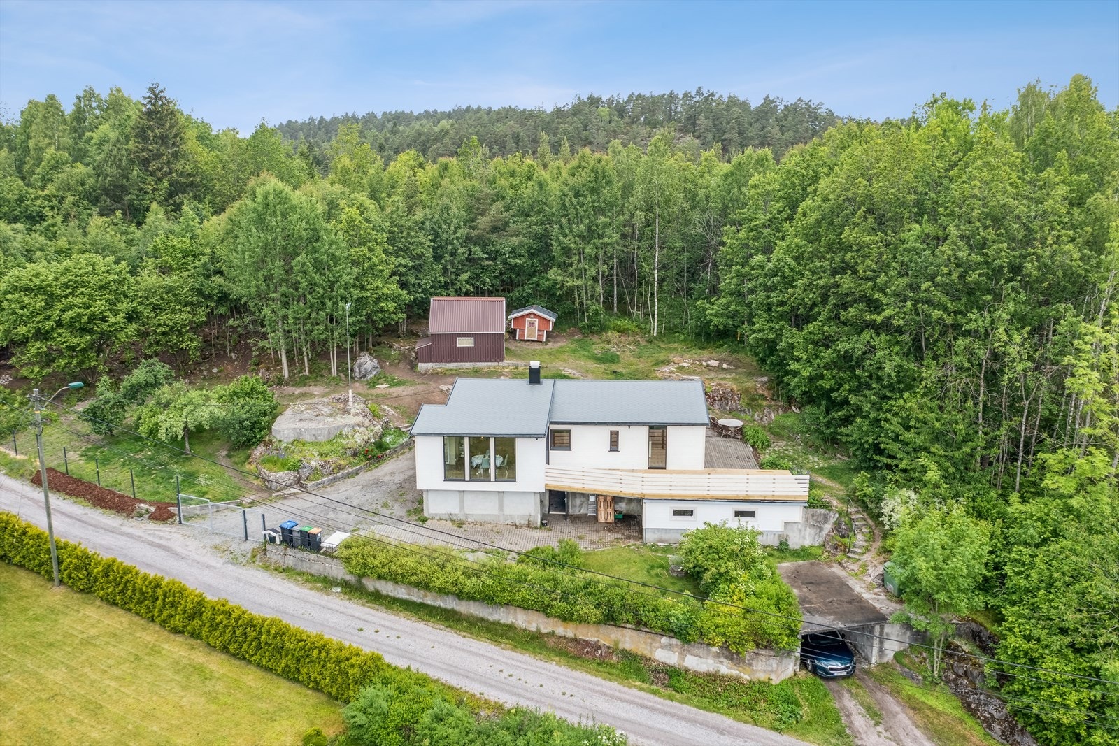 Usjenert og solrikt på Herre i Bamble kommune Galleribilde