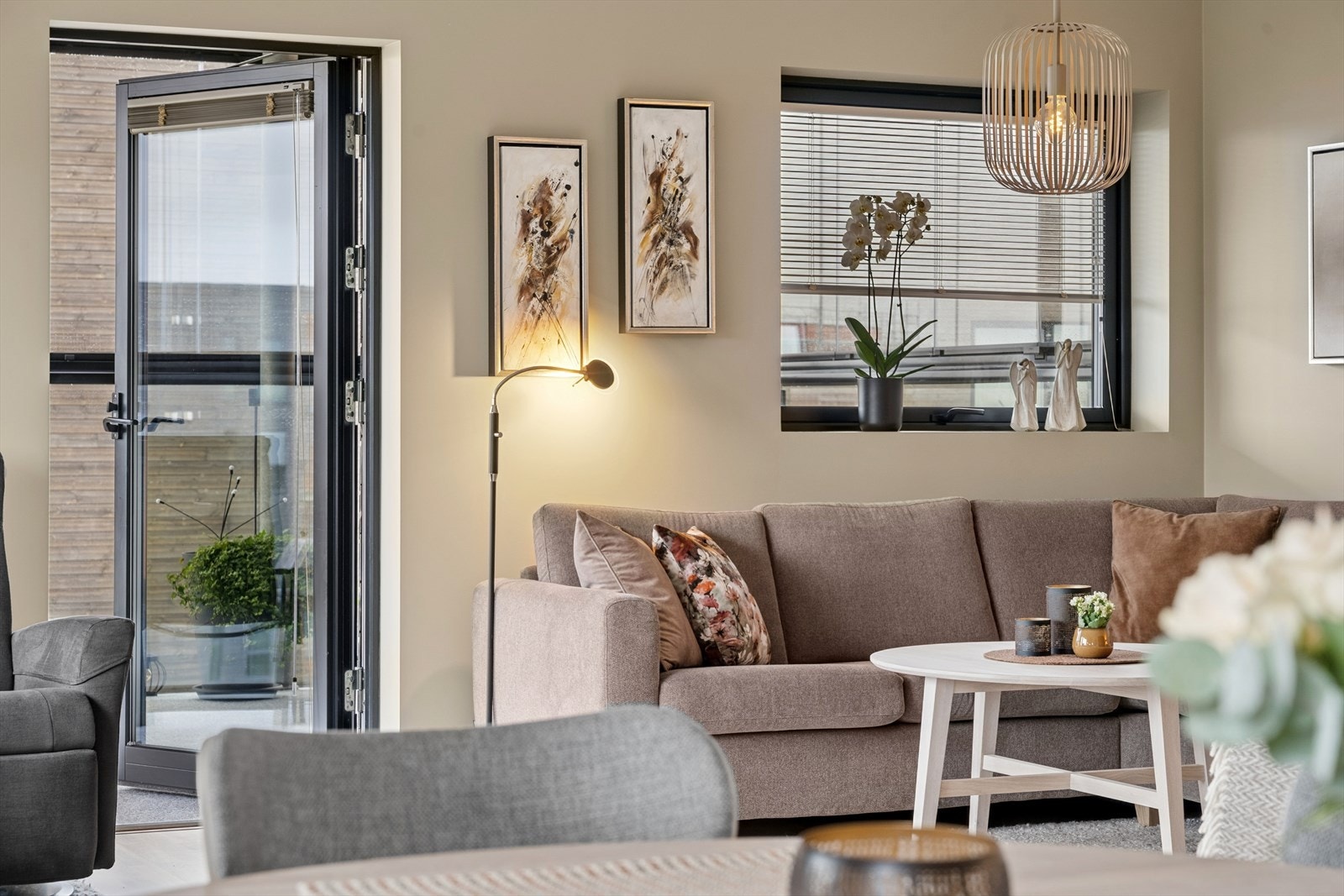 Balansert ventilasjon sørger for godt inneklima og jevn tempeperatur. Galleribilde