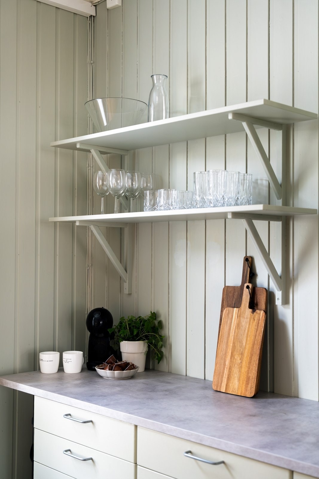 Kjøkkenet ble oppgradert i 2021 og har fått TG1 fra takstmann. Galleribilde