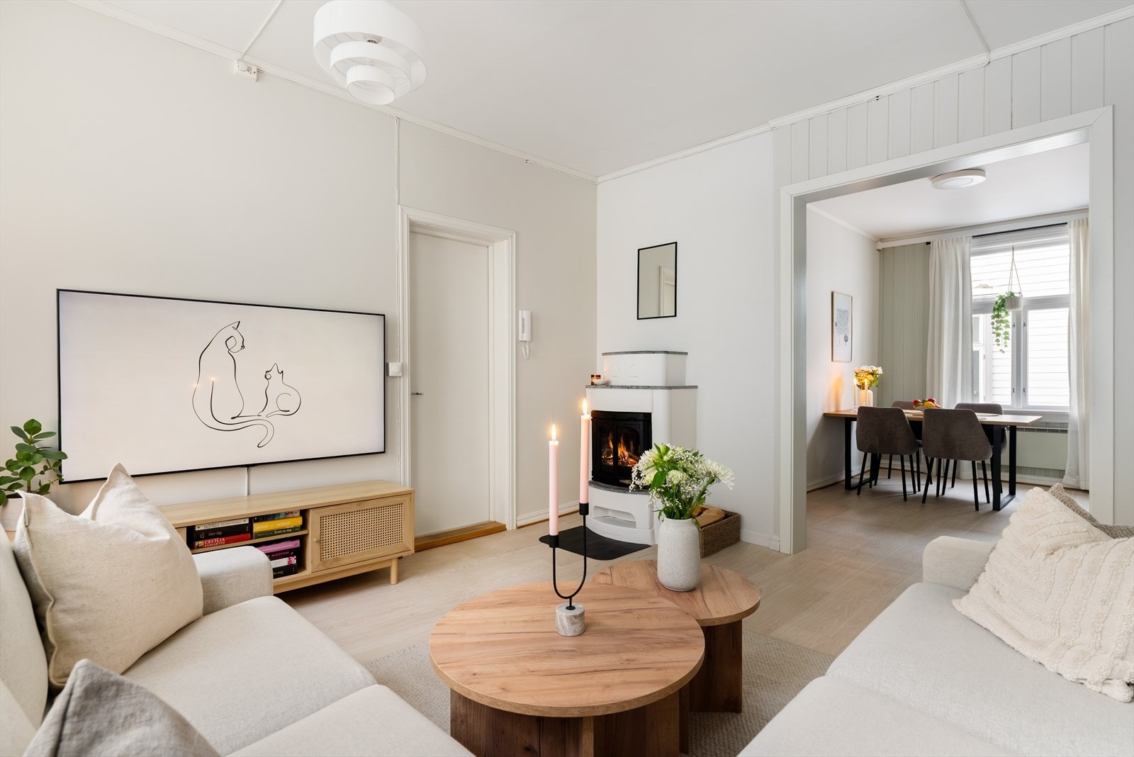 Her får man det beste fra to verdener - klassisk bygårdsfølelse og moderne standard! Galleribilde