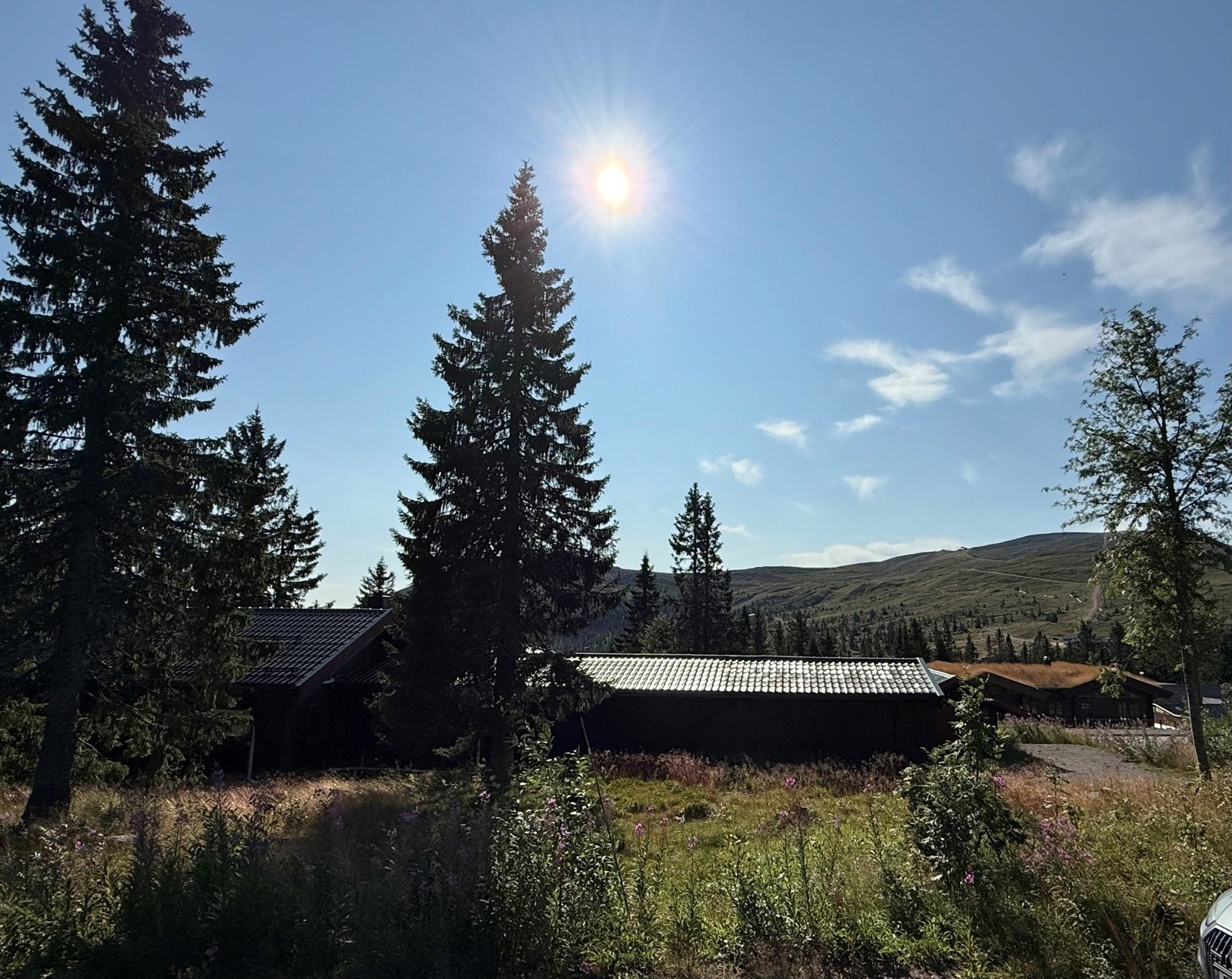 Utsikt fra hytta - privat bilde Galleribilde