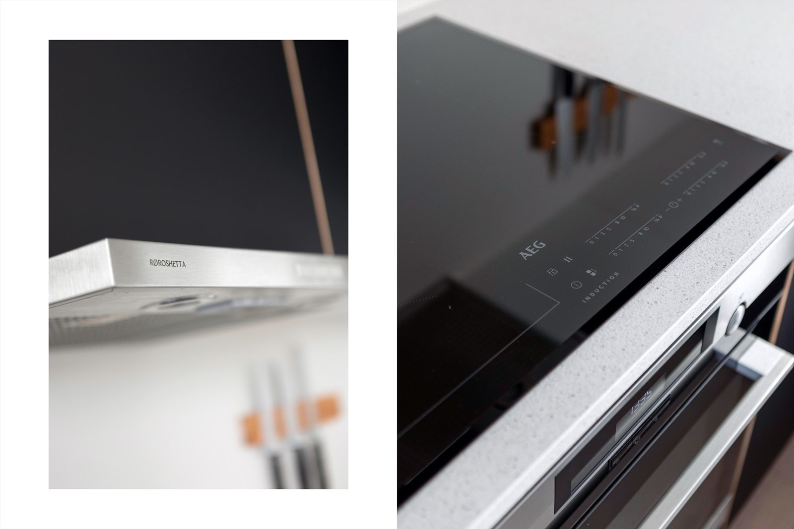 Avtrekk på kjøkken er mekanisk. Galleribilde