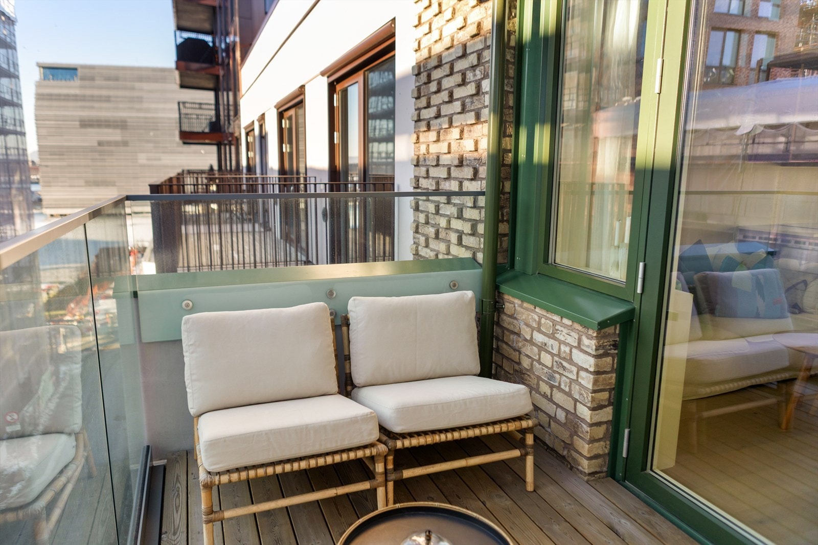 Det er også fin utsikt fra balkongen. Galleribilde