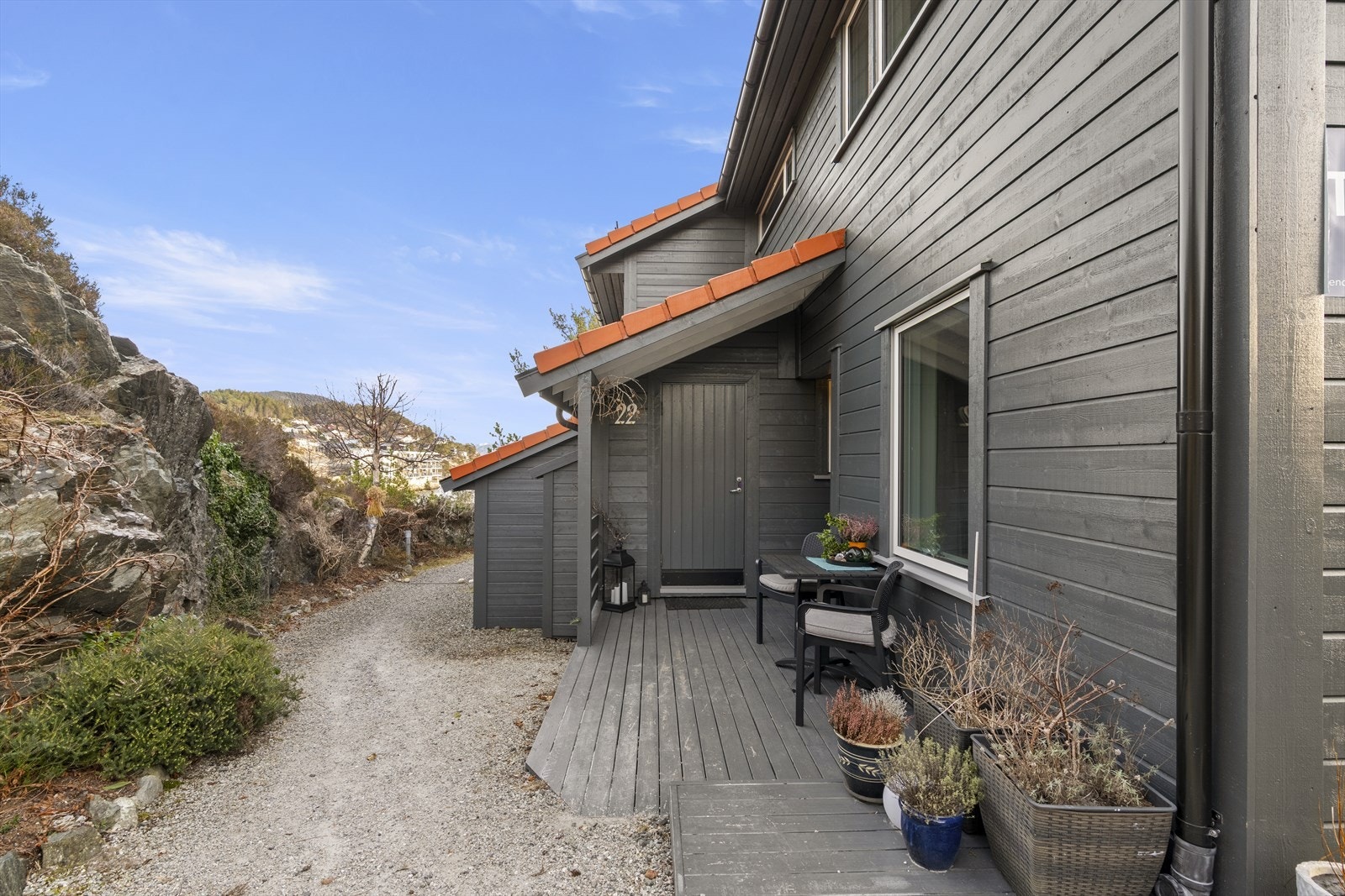 Hyggeleg inngangsparti Galleribilde