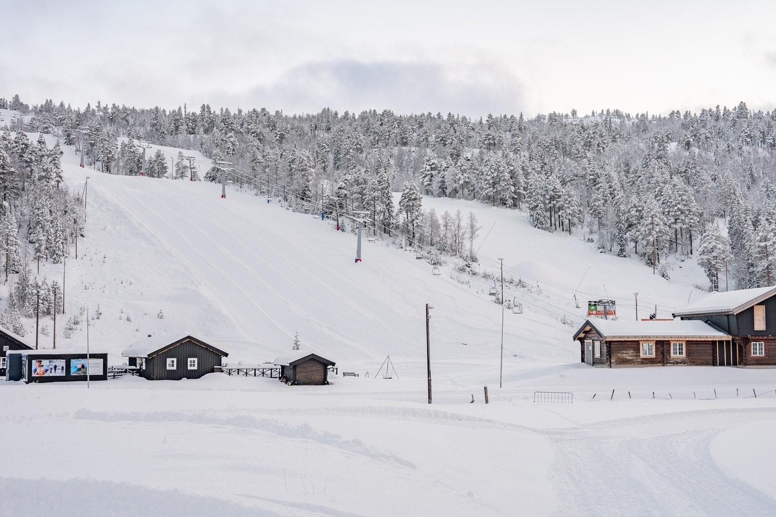 Kort vei til alpinbakken Galleribilde