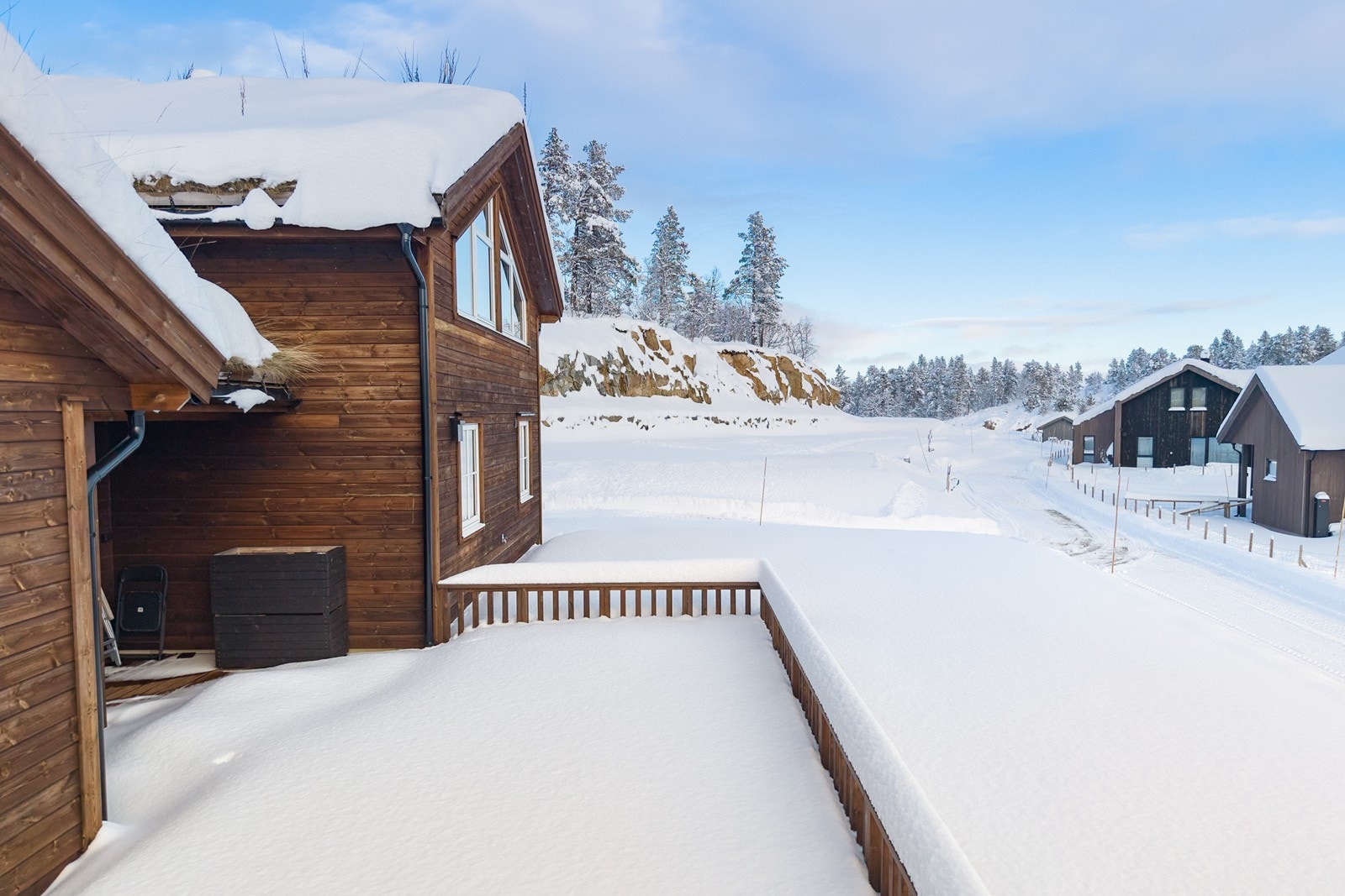 Terrasse på hele 41 kvm Galleribilde