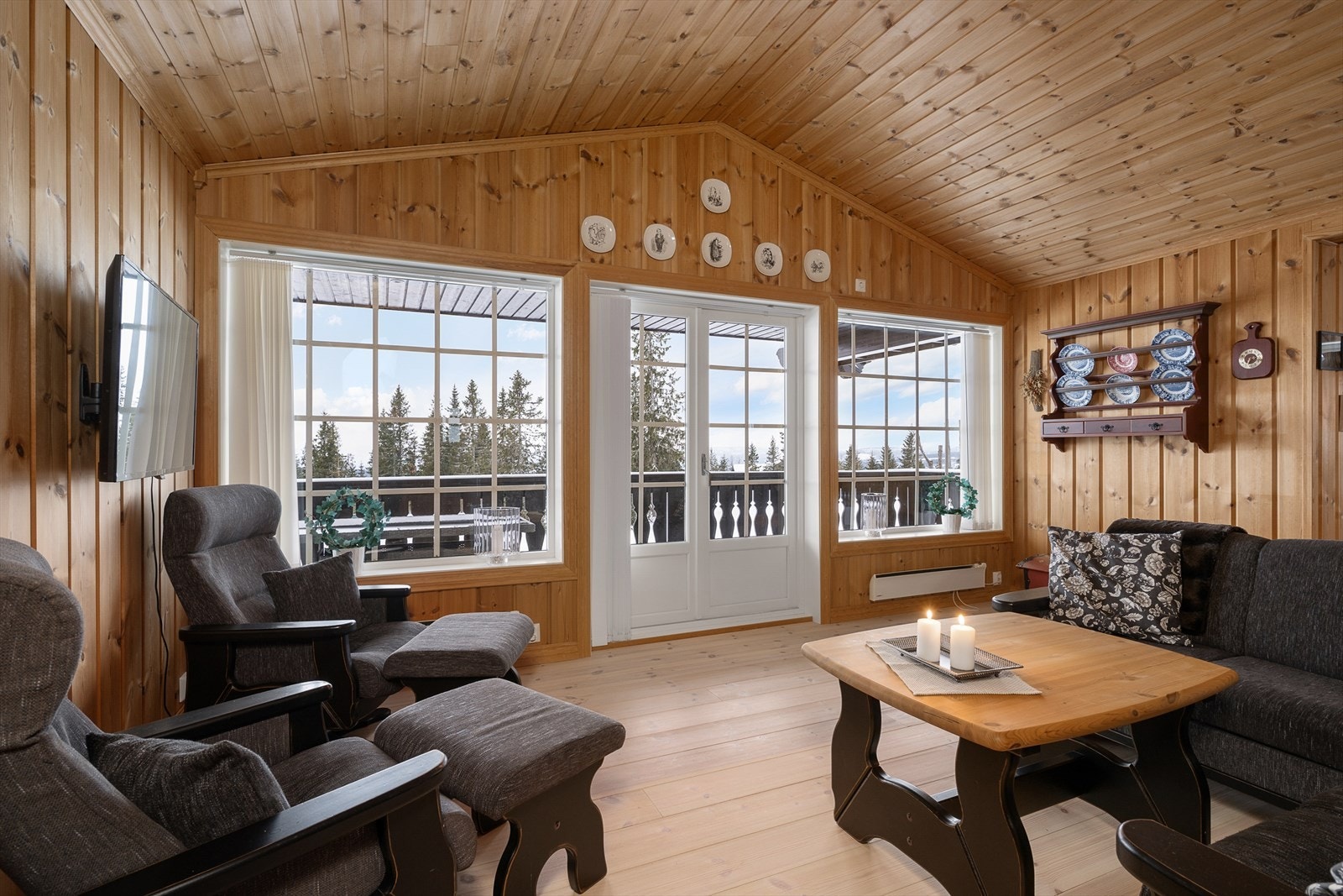 Inviter familie og venner til å tilbringe stunder til fjells! Galleribilde