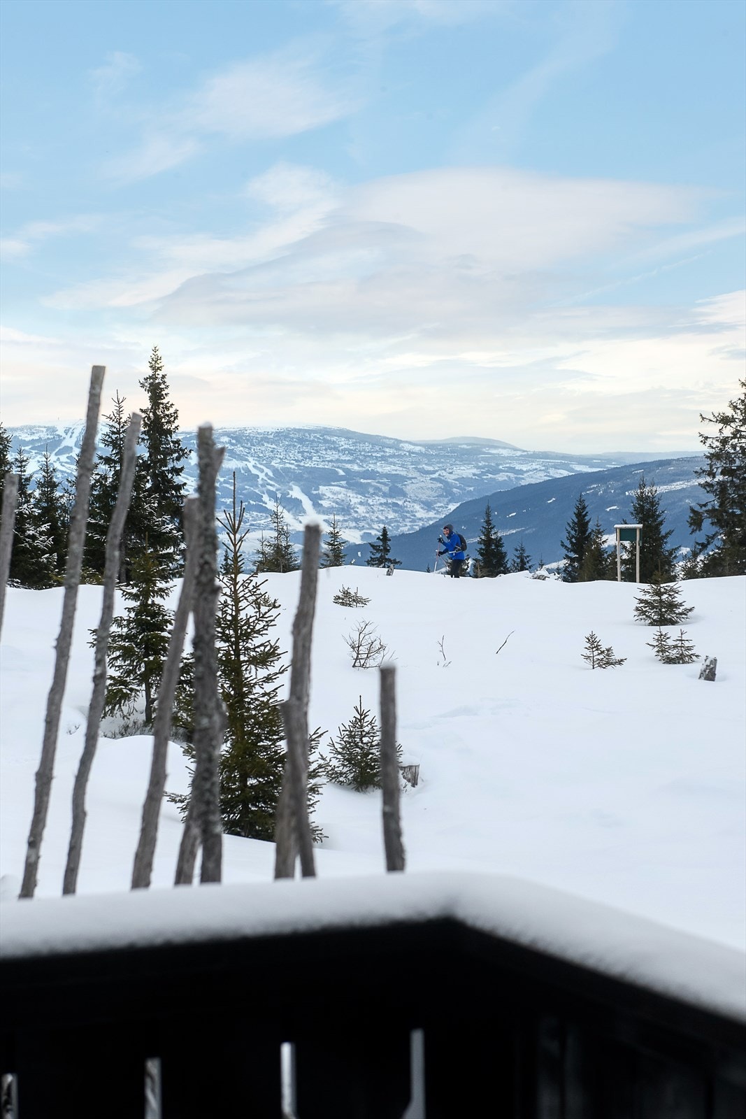 Med langrennsløype i kort avstand fra hytta, er dette et eldorado for ski-entusiaster. Galleribilde