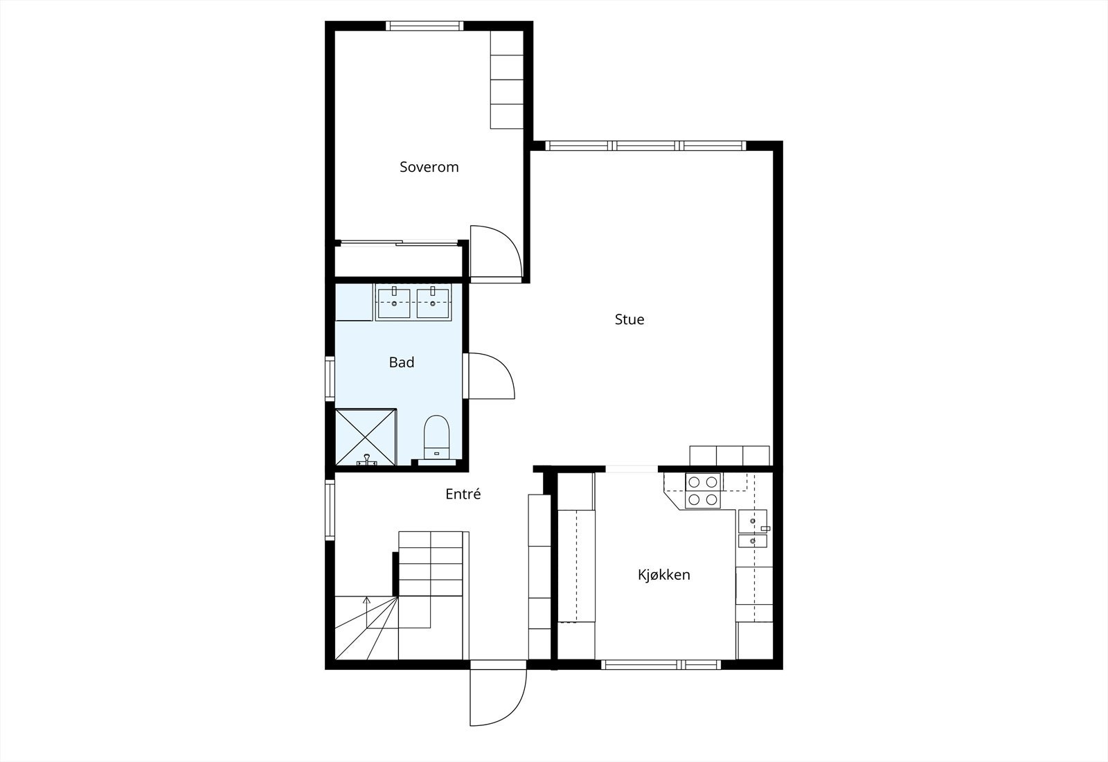 2. etasje Galleribilde