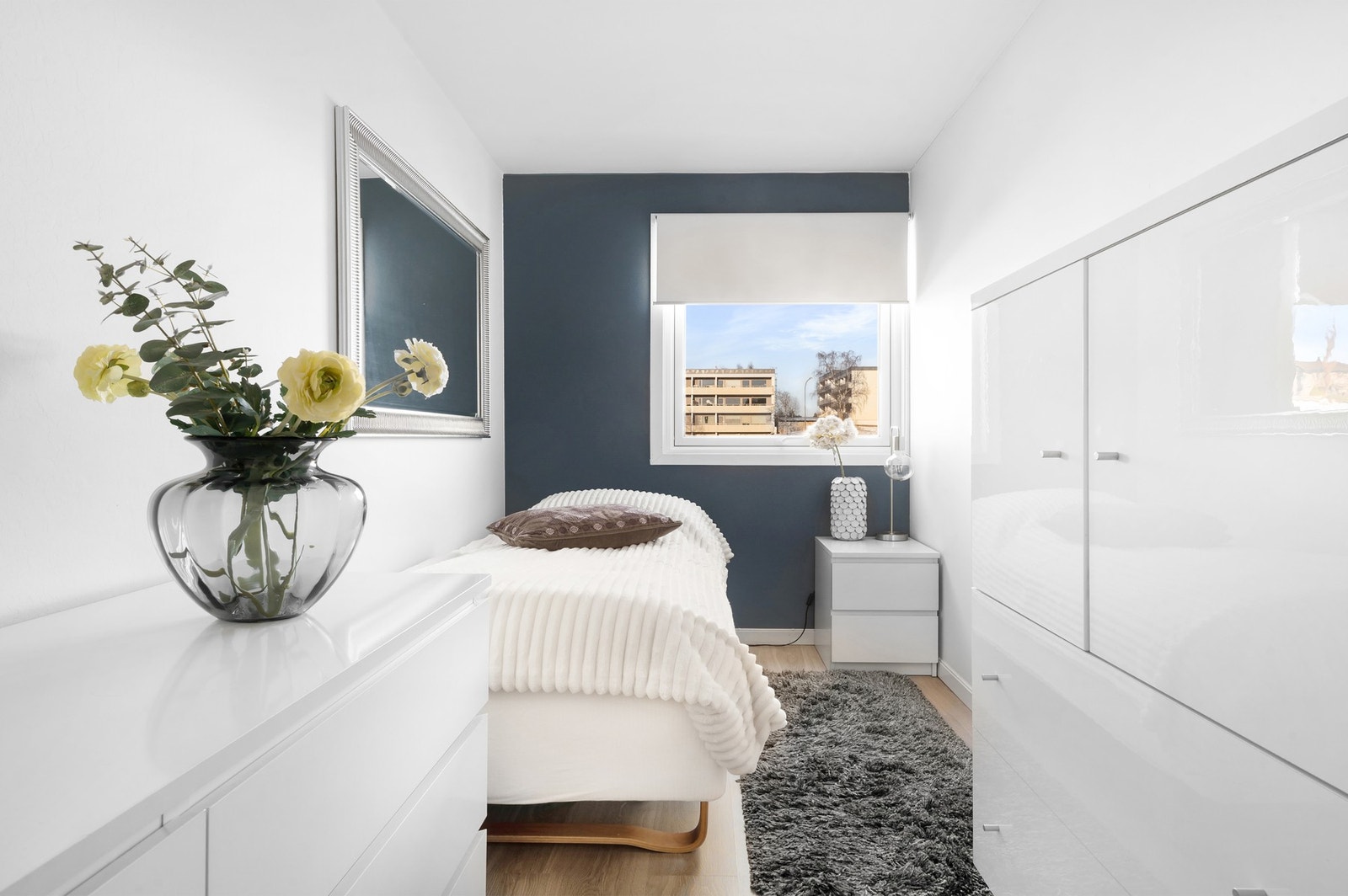 Soverom 2 er oppmålt til 8,8 kvadratmeter. Galleribilde