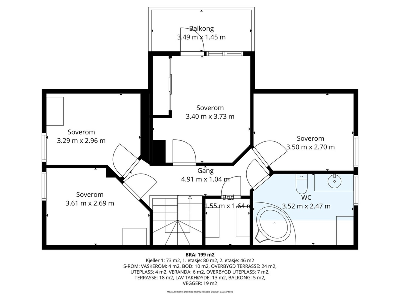 - Loftsetasje. Foto: H5 Galleribilde