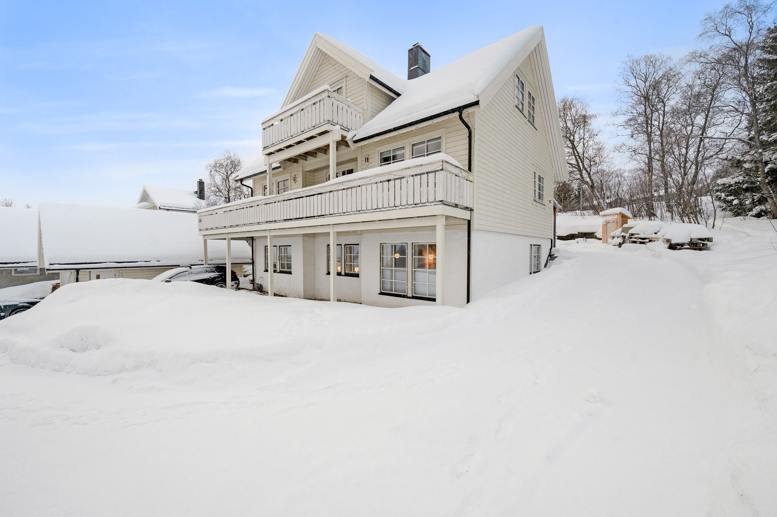 - Ønsker dere hjertelig velkommen til hyggelig visning i Gartneriveien 16! Foto: H5 Galleribilde