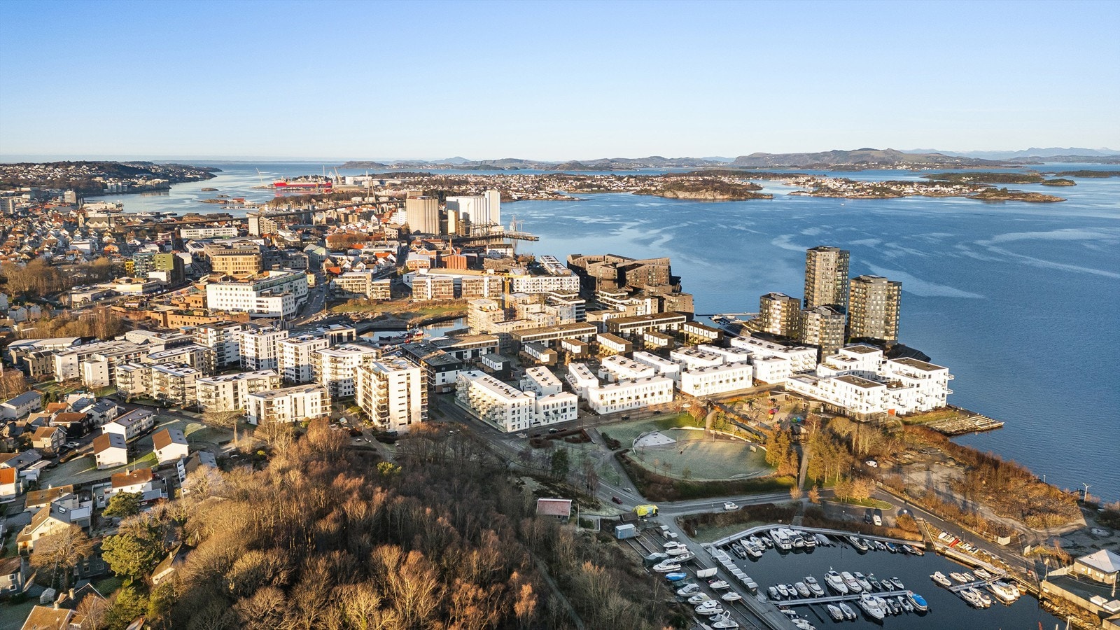 Oversikt over Østre bydel. Galleribilde