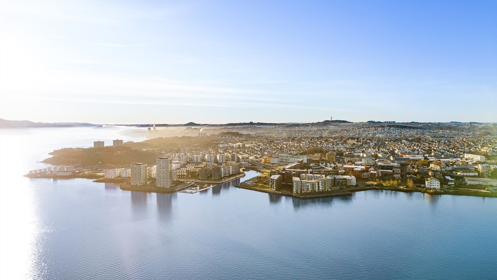 Oversikt over Østre bydel. Galleribilde